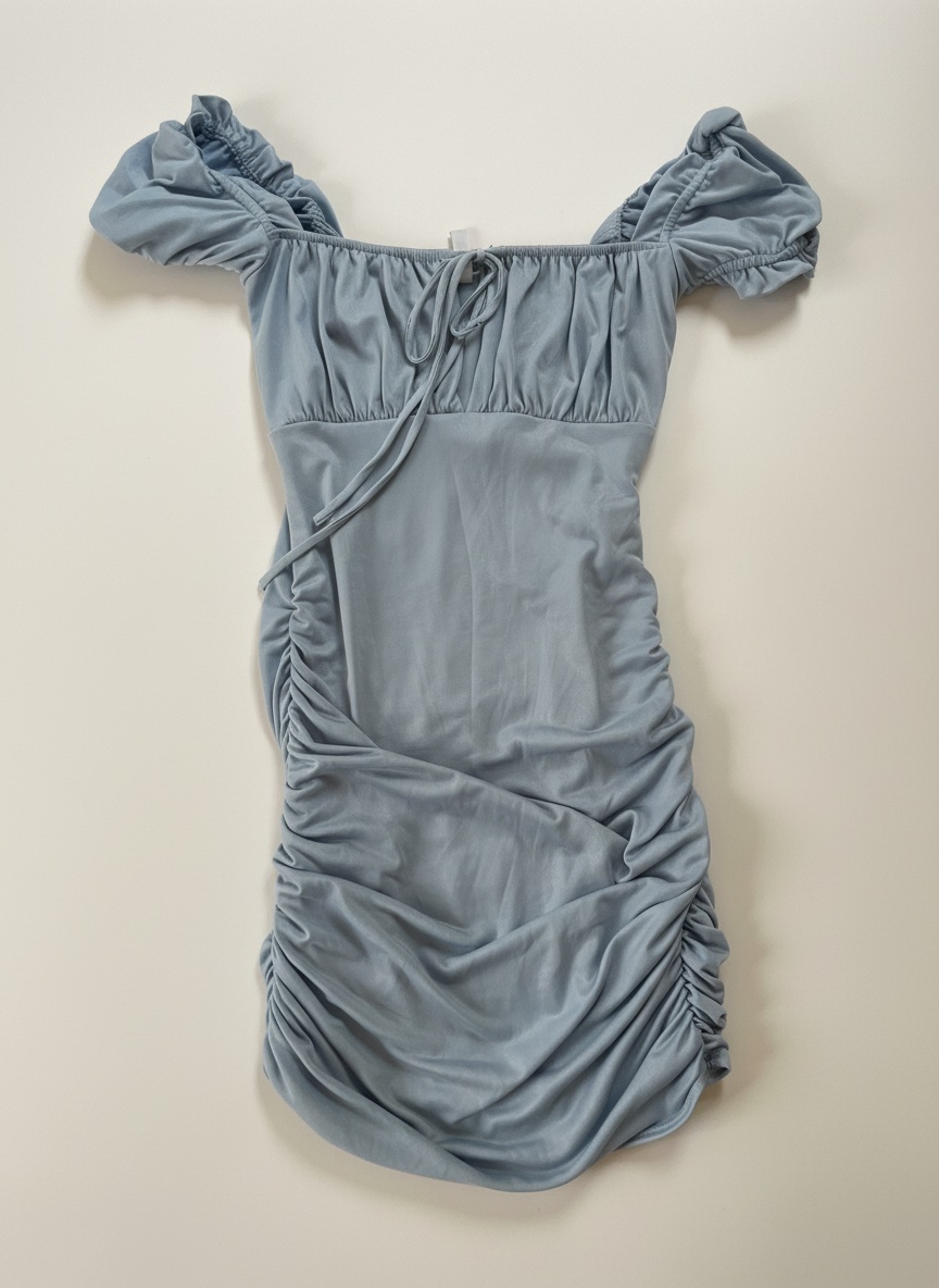 Mini robe bleu ciel