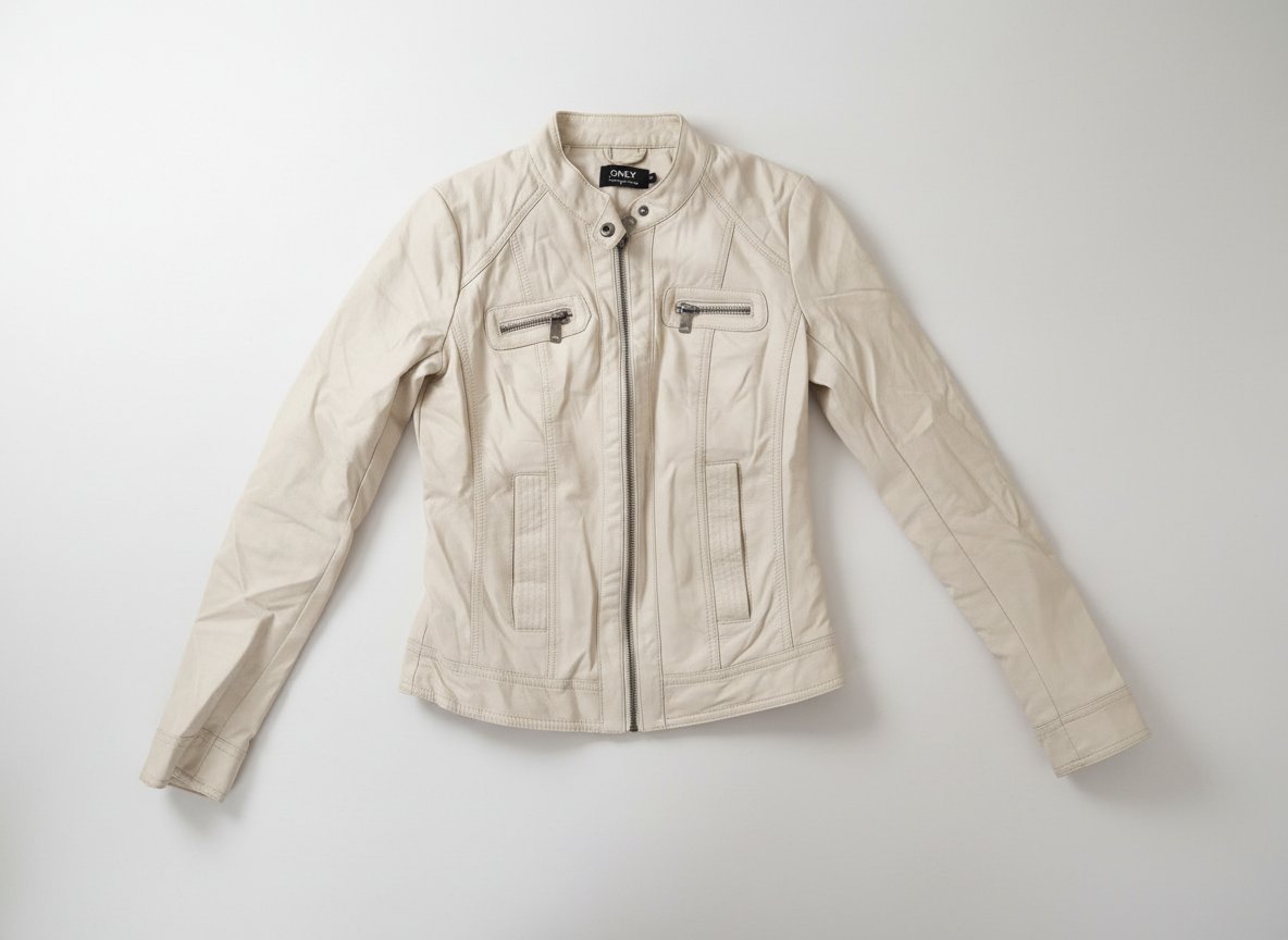 Veste en simili cuir 