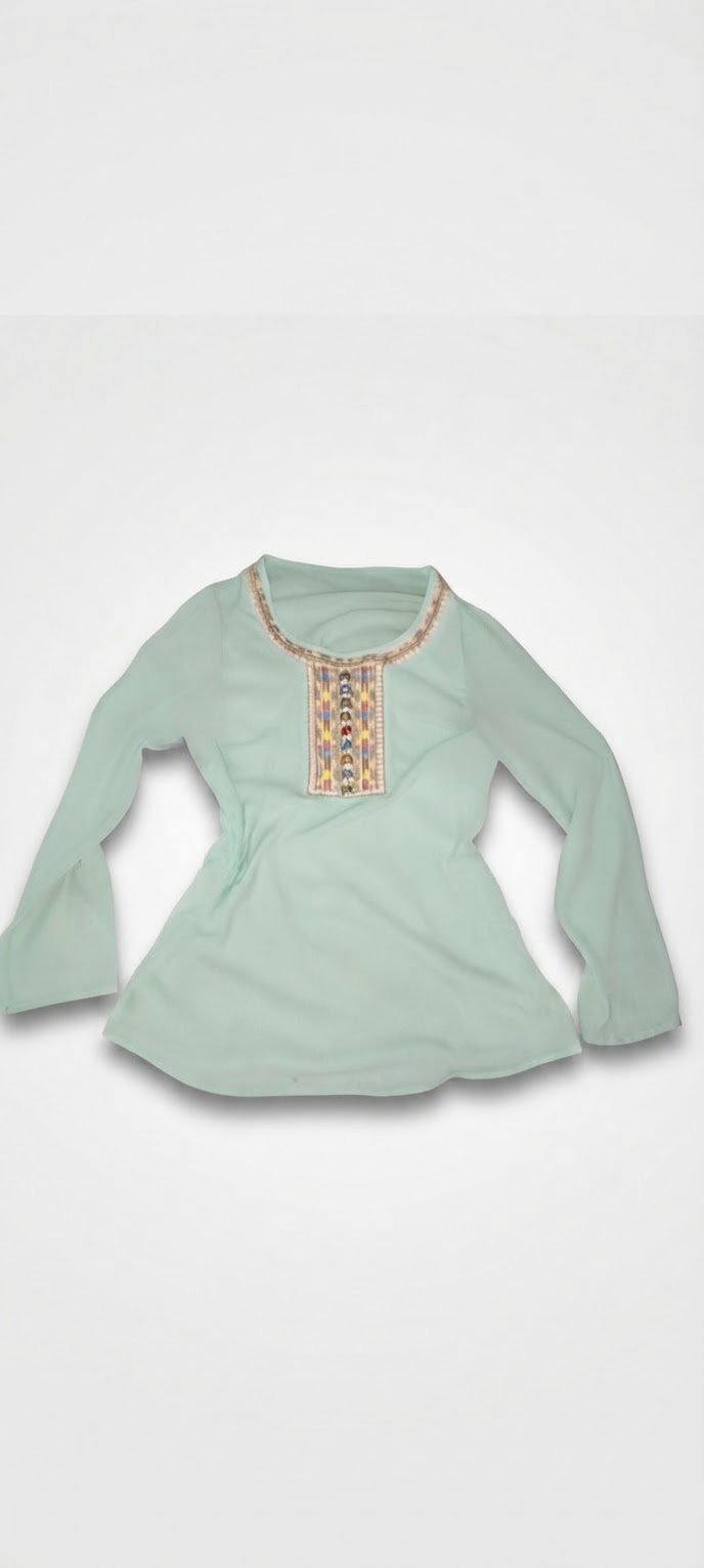 Chemise vert 