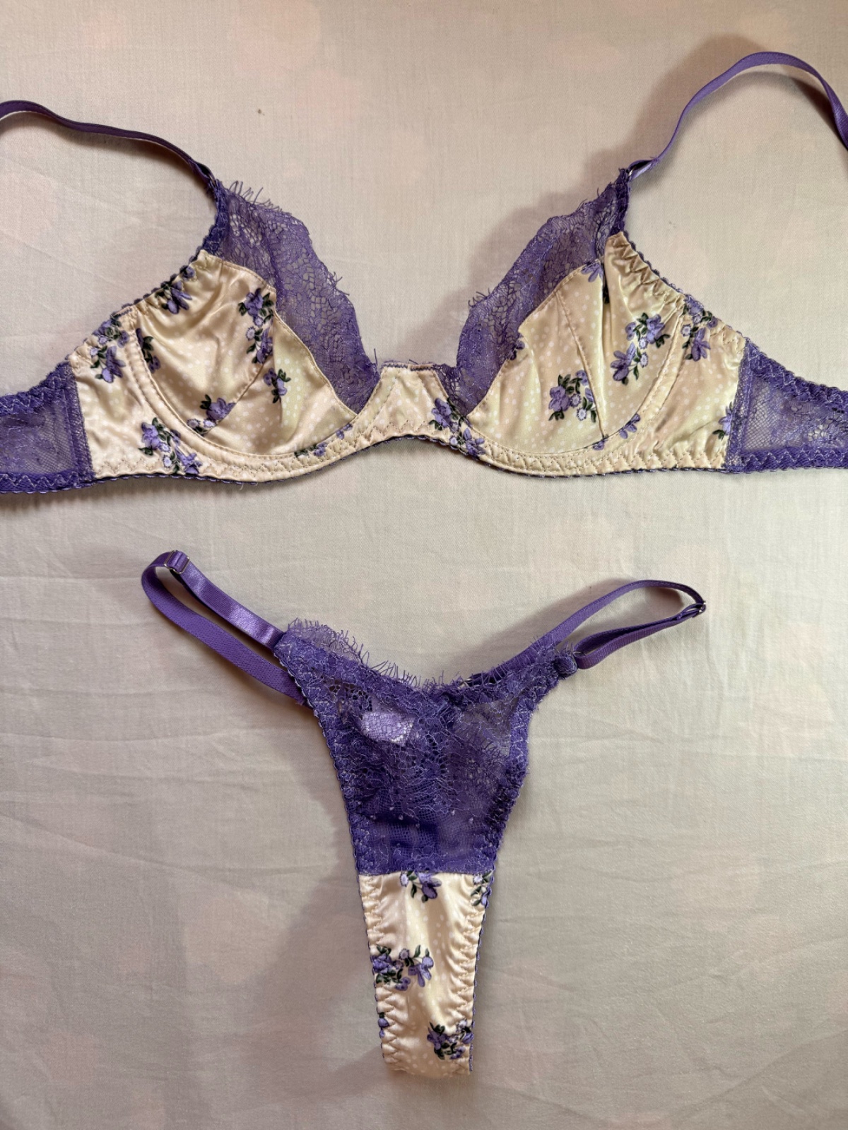 Lingerie floral 