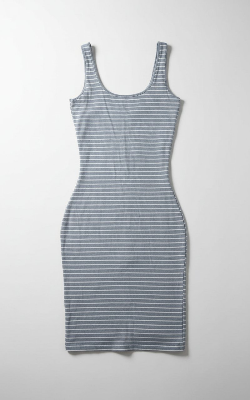 Robe bleu Ajusté 