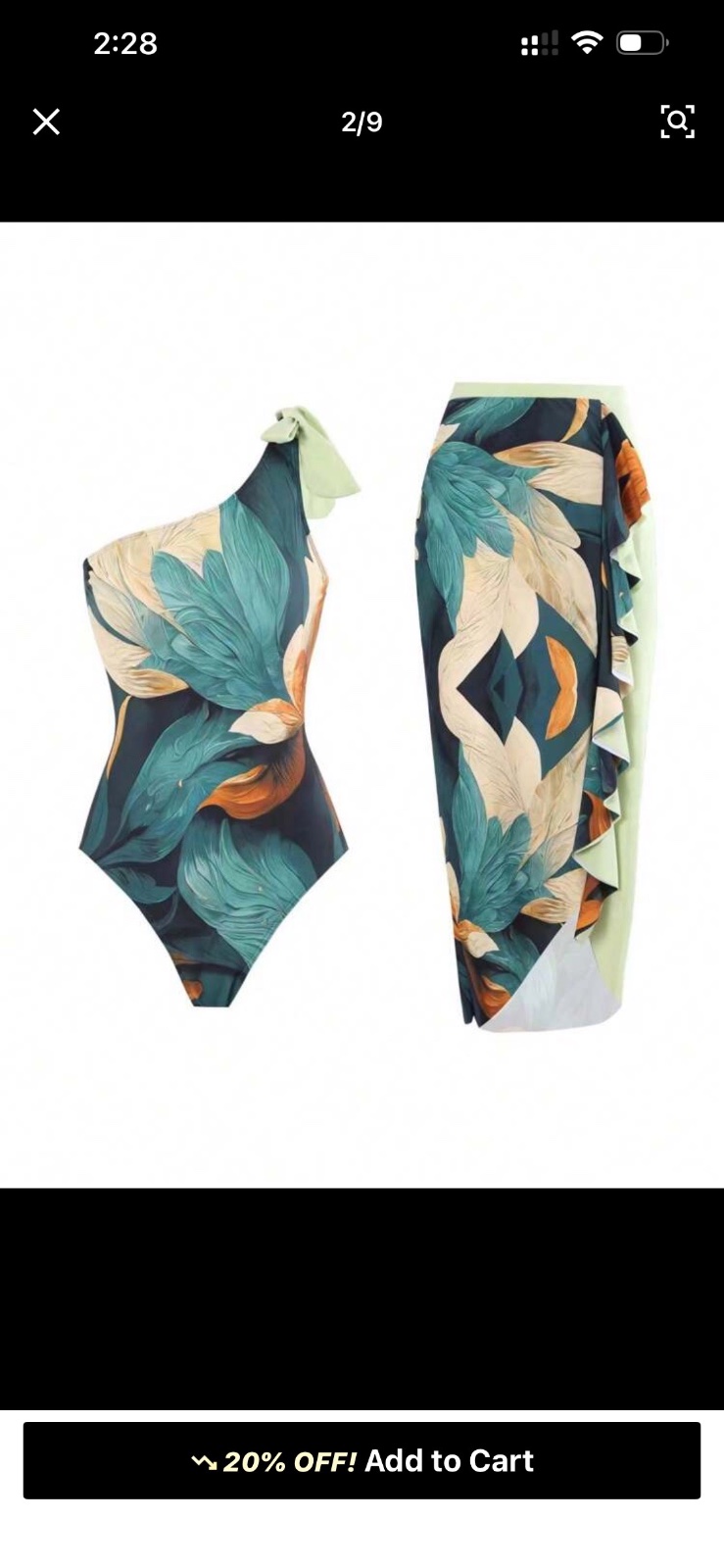 Maillot shein en tres bon etat