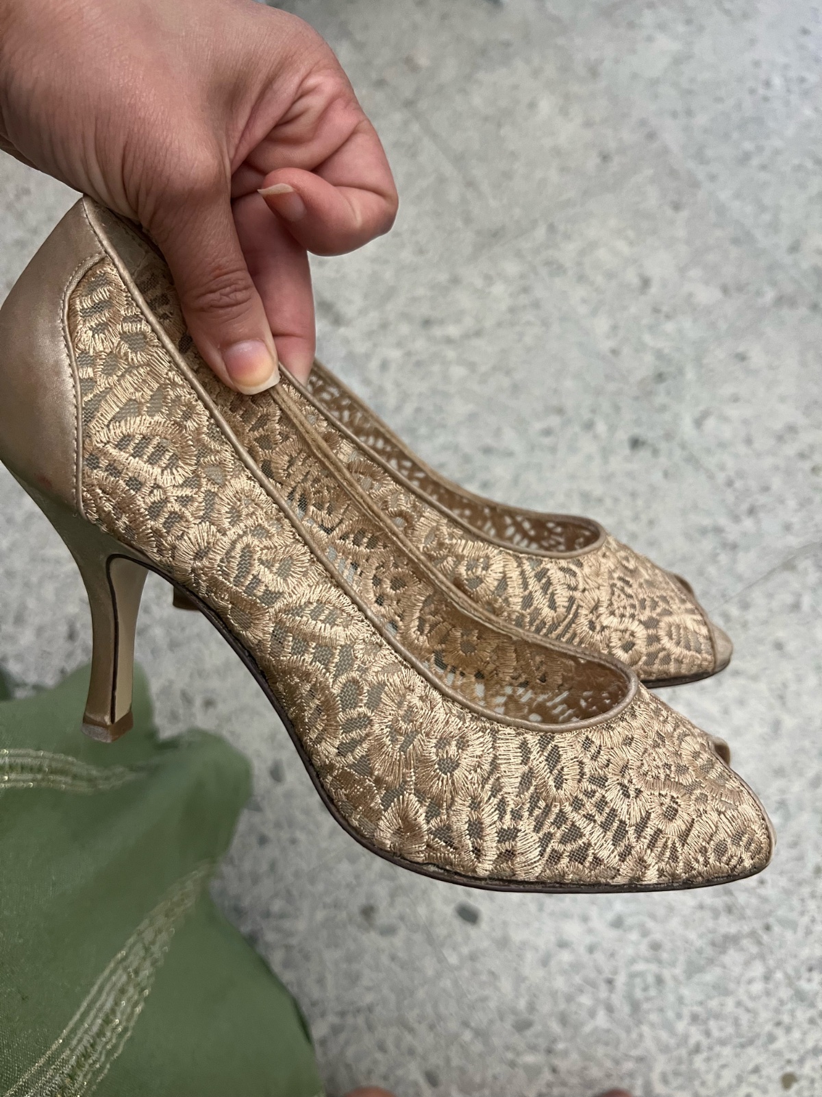 Escarpins beige 