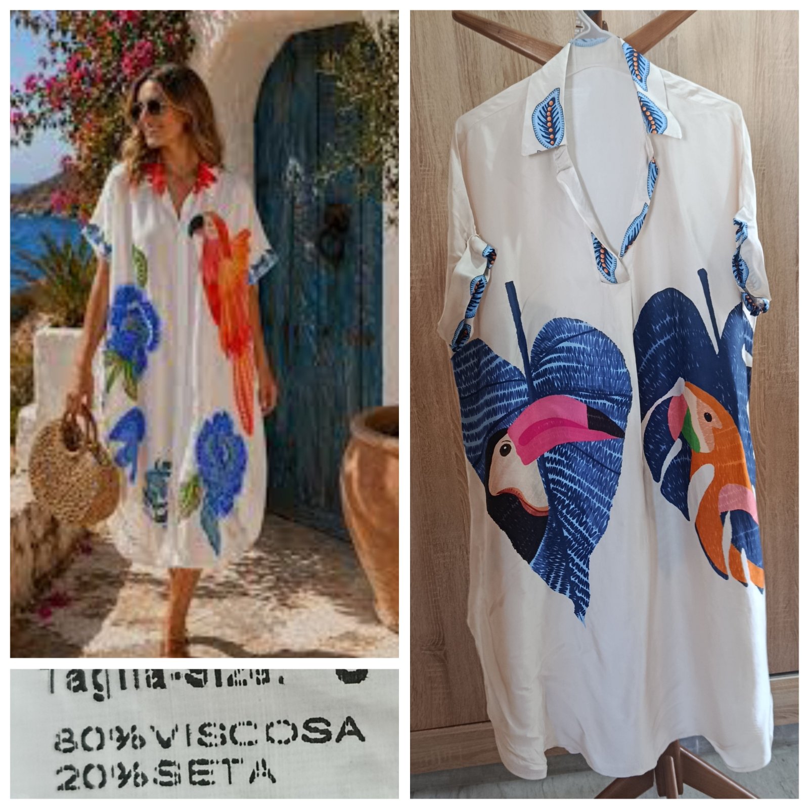 -20% code sifek20 Tunique viscose et soie T.unique 