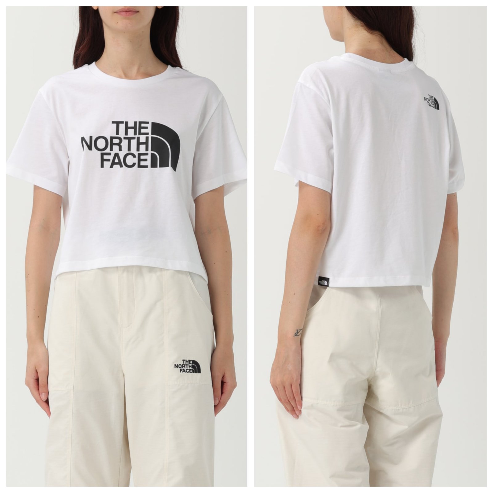T-shirt blanc the north face T.m