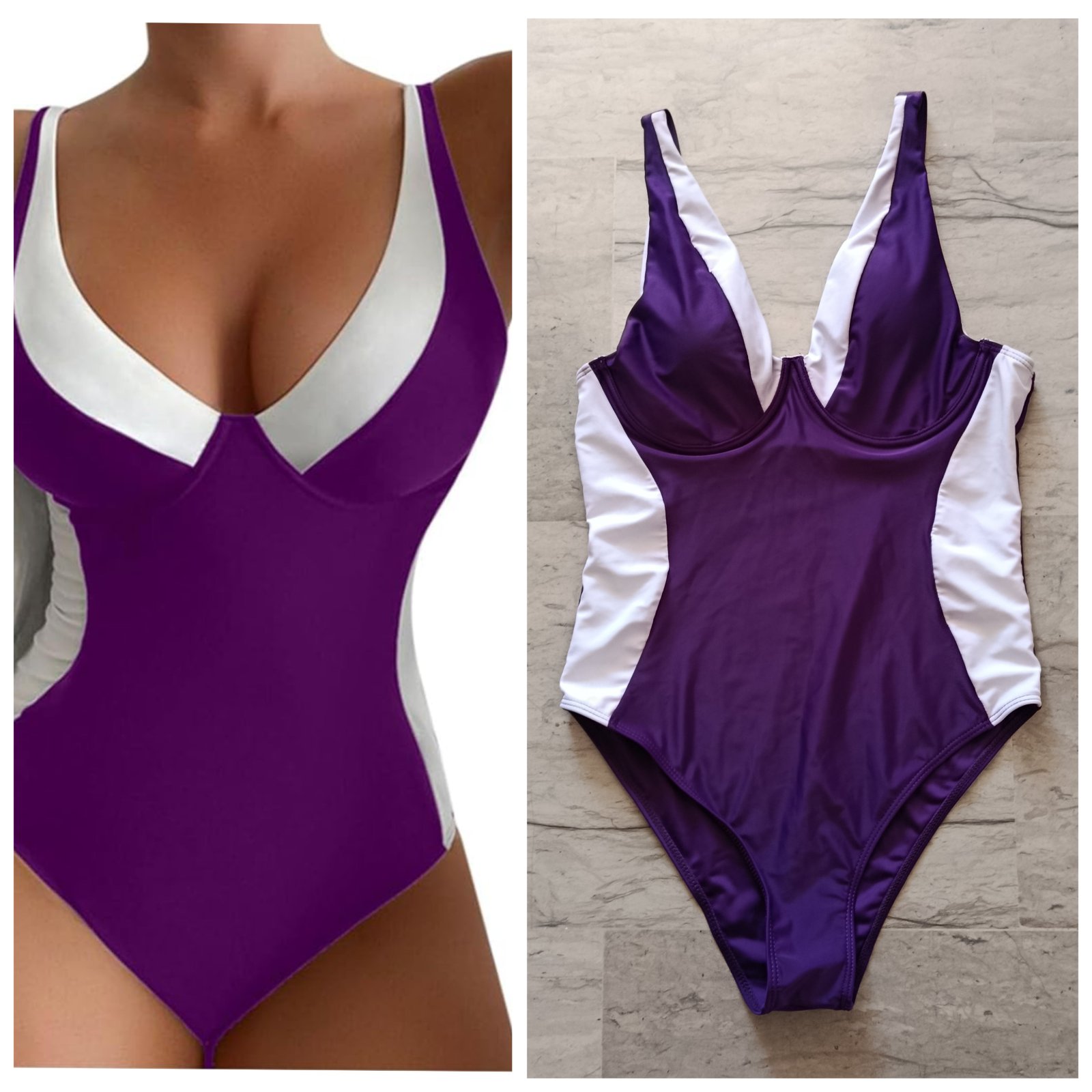 Maillot bicolore T.m