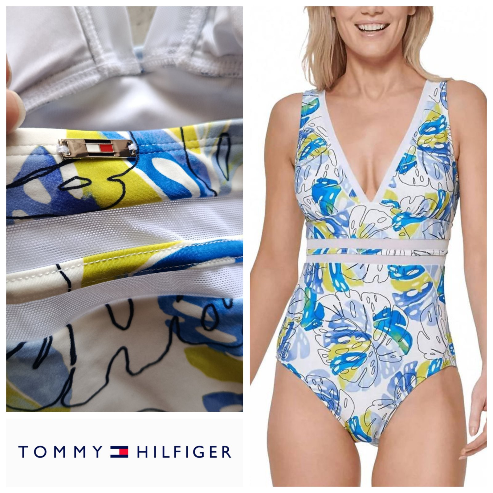 -20% code sifek20 Maillot neuf Tommy Hilfiger T.44