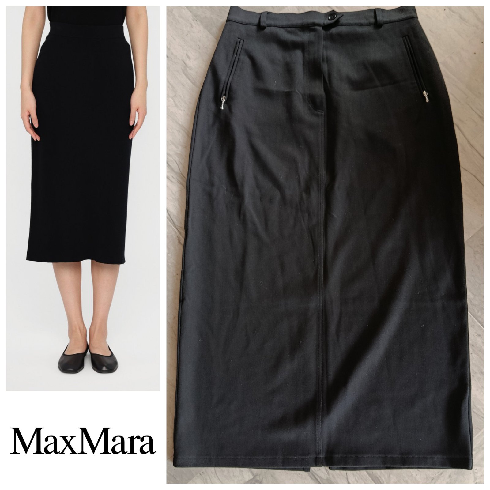 Jupe midi maxmara T.42