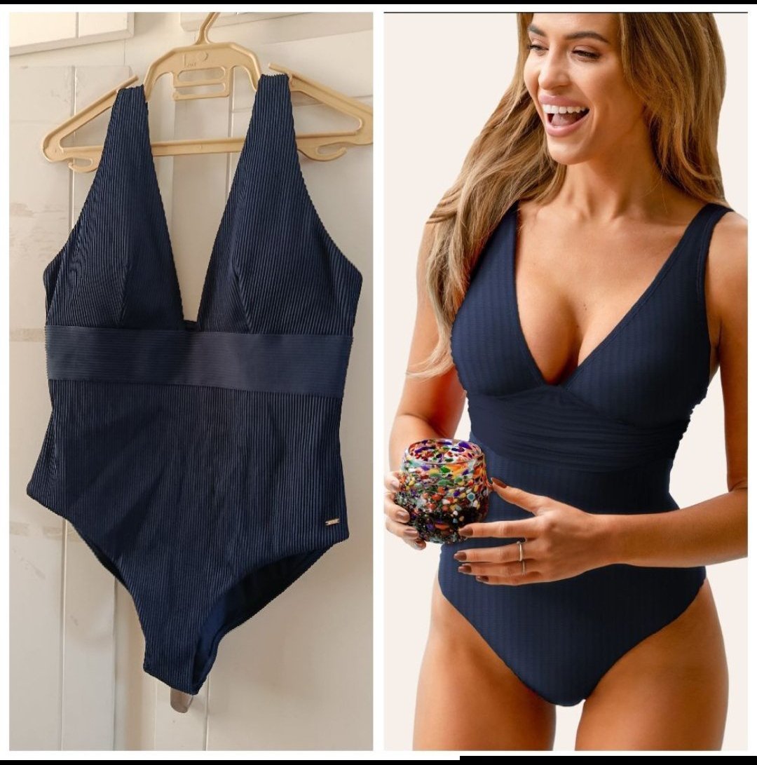  Maillot bleu nuit neuf T.44 