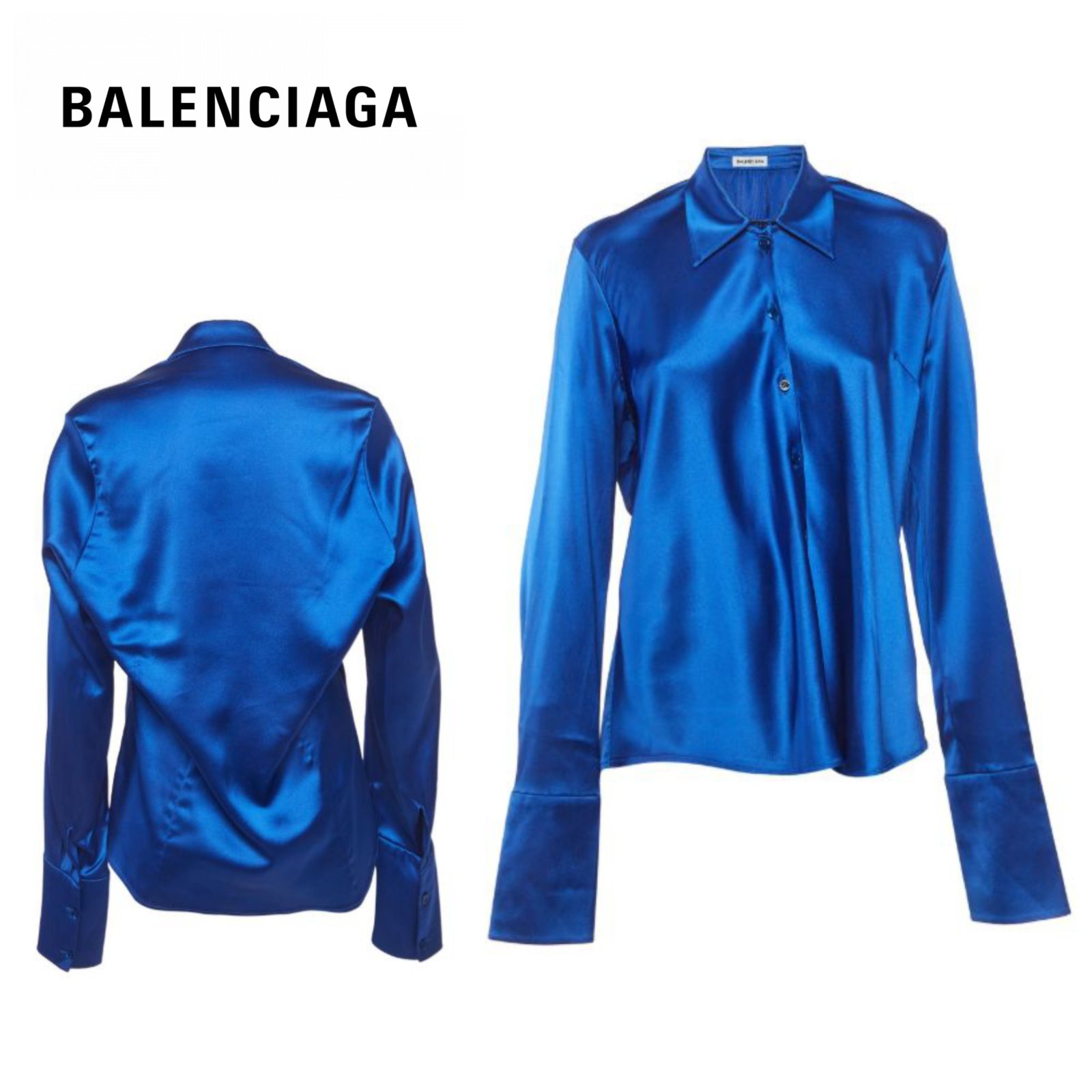 Authentique Chemise Balenciaga stylée T.s/m 
