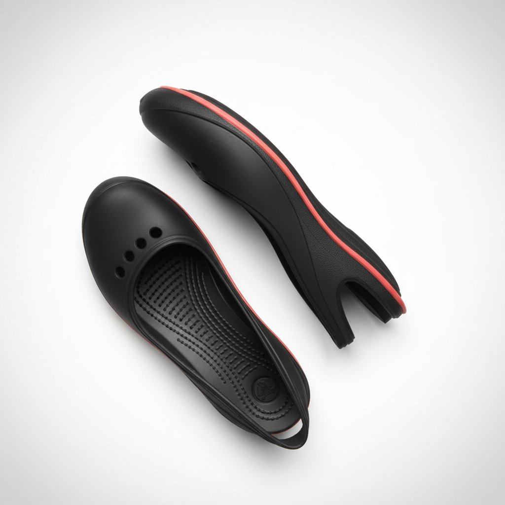  Crocs noir quasi neuf P.39