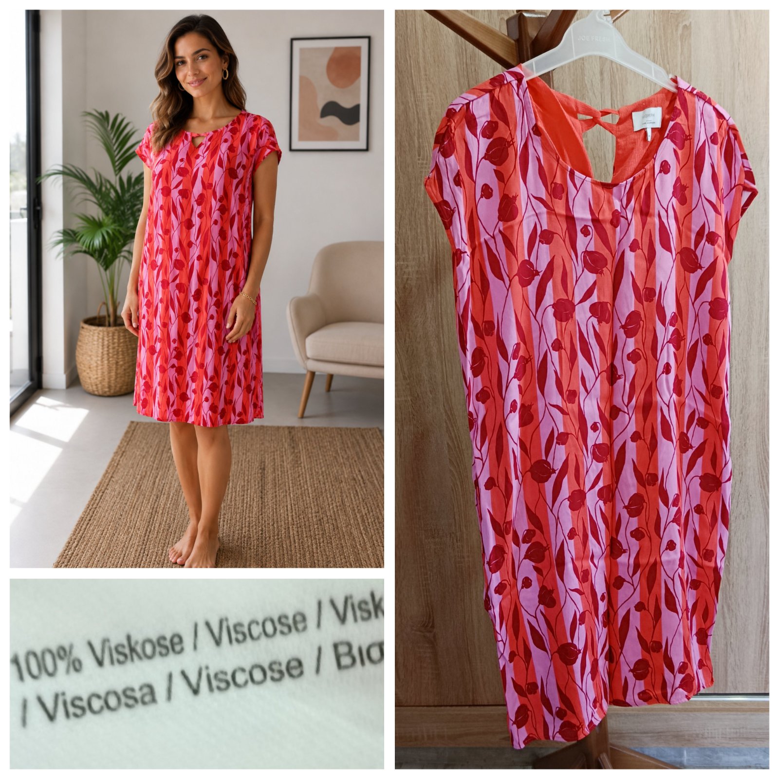 Roba (jebba) en viscose satiné T.xL 