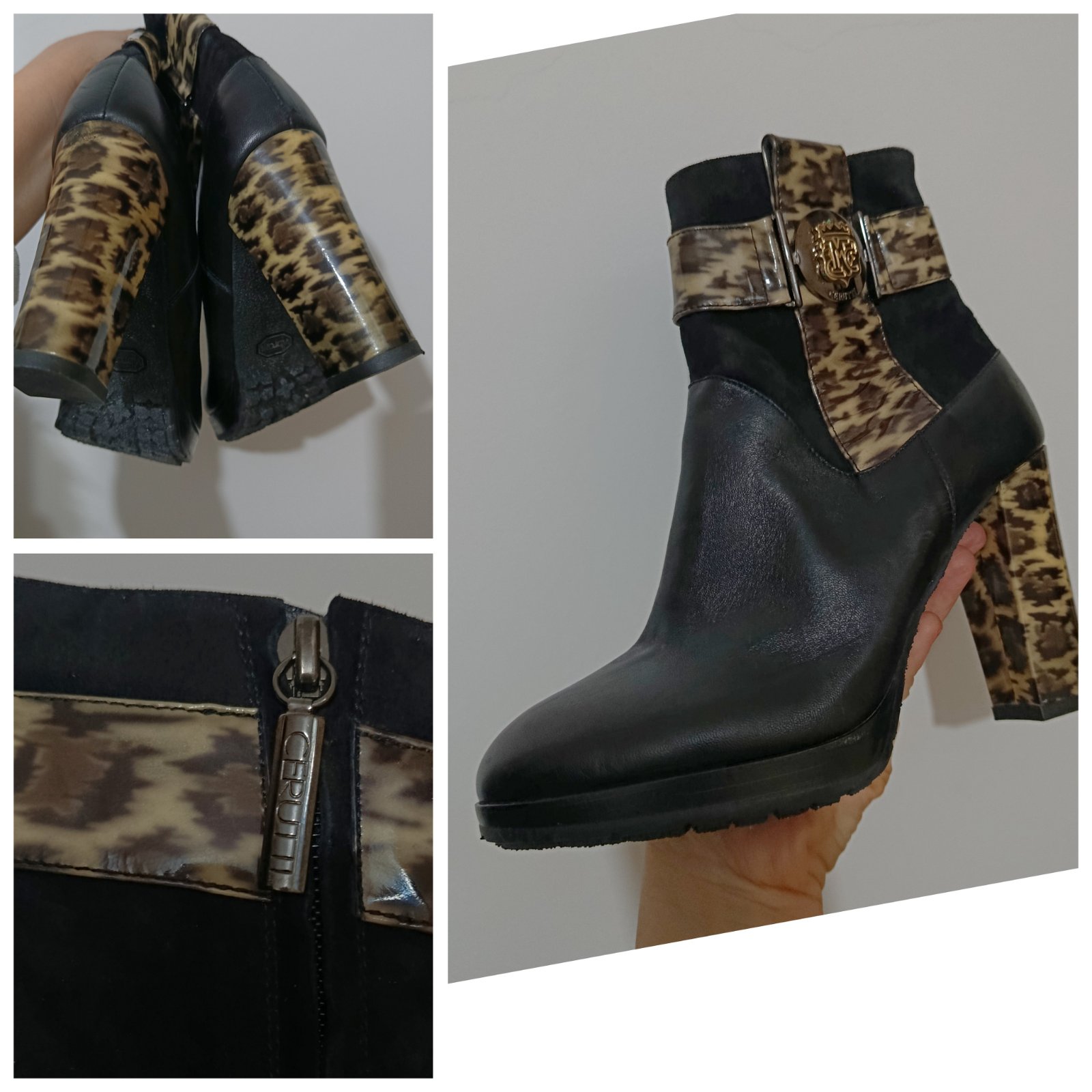 Des bottines à talons Mario Curetti en cuir confortables p.37