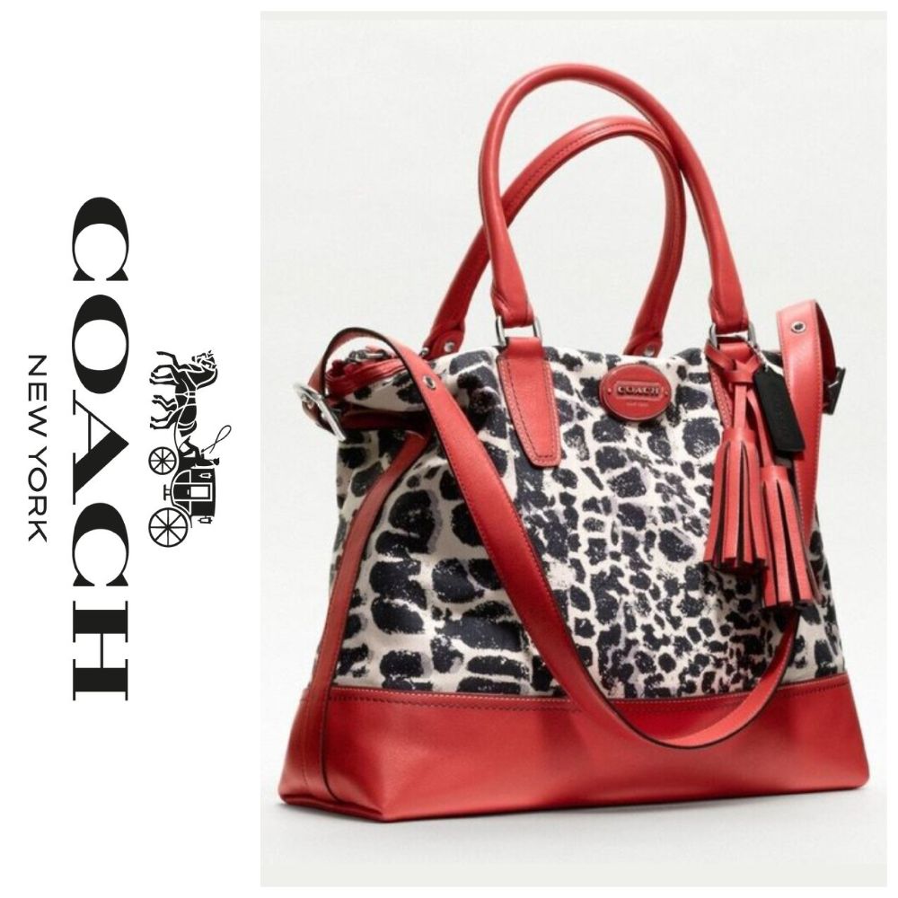  Sublime Sac fourre tout Coach authentique 