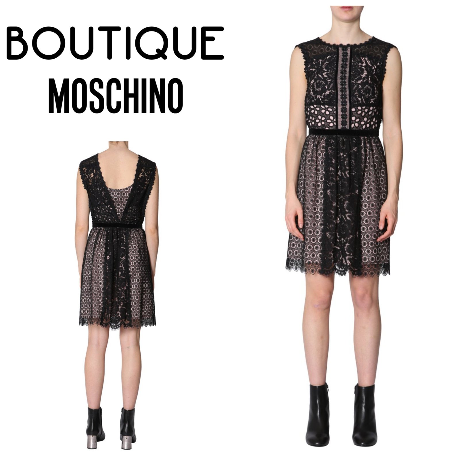 Robe dentelle Moschino T.xs 