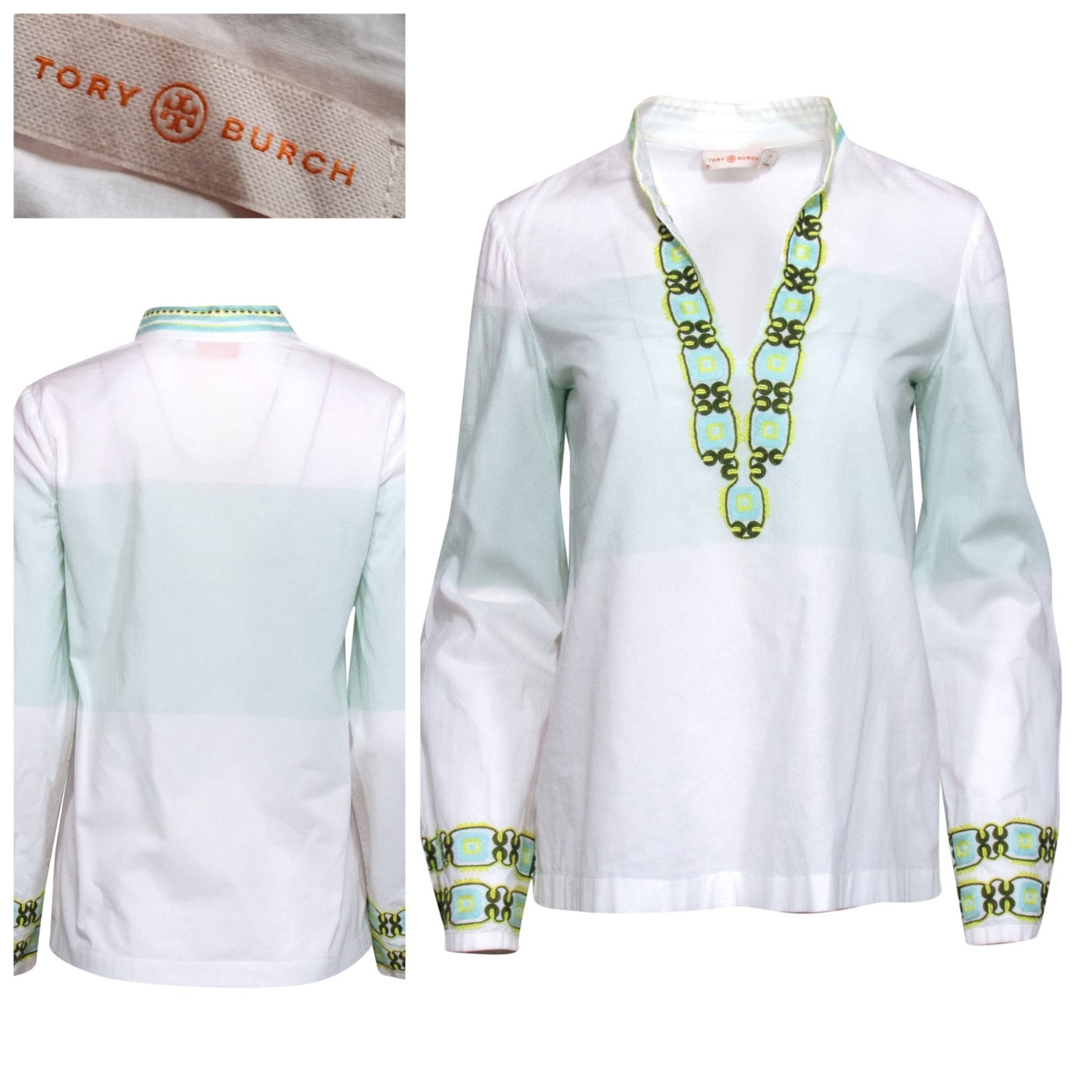 Chemise Tory Burch brodée T.m