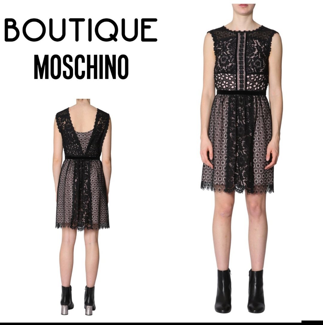 Robe dentelle chic Moschino T.xs