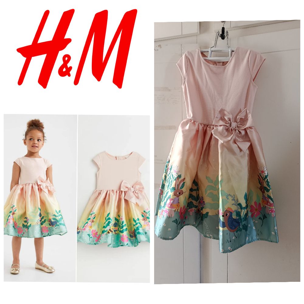 Robe cérémonie H&M fillette 6/8 ans neuve 