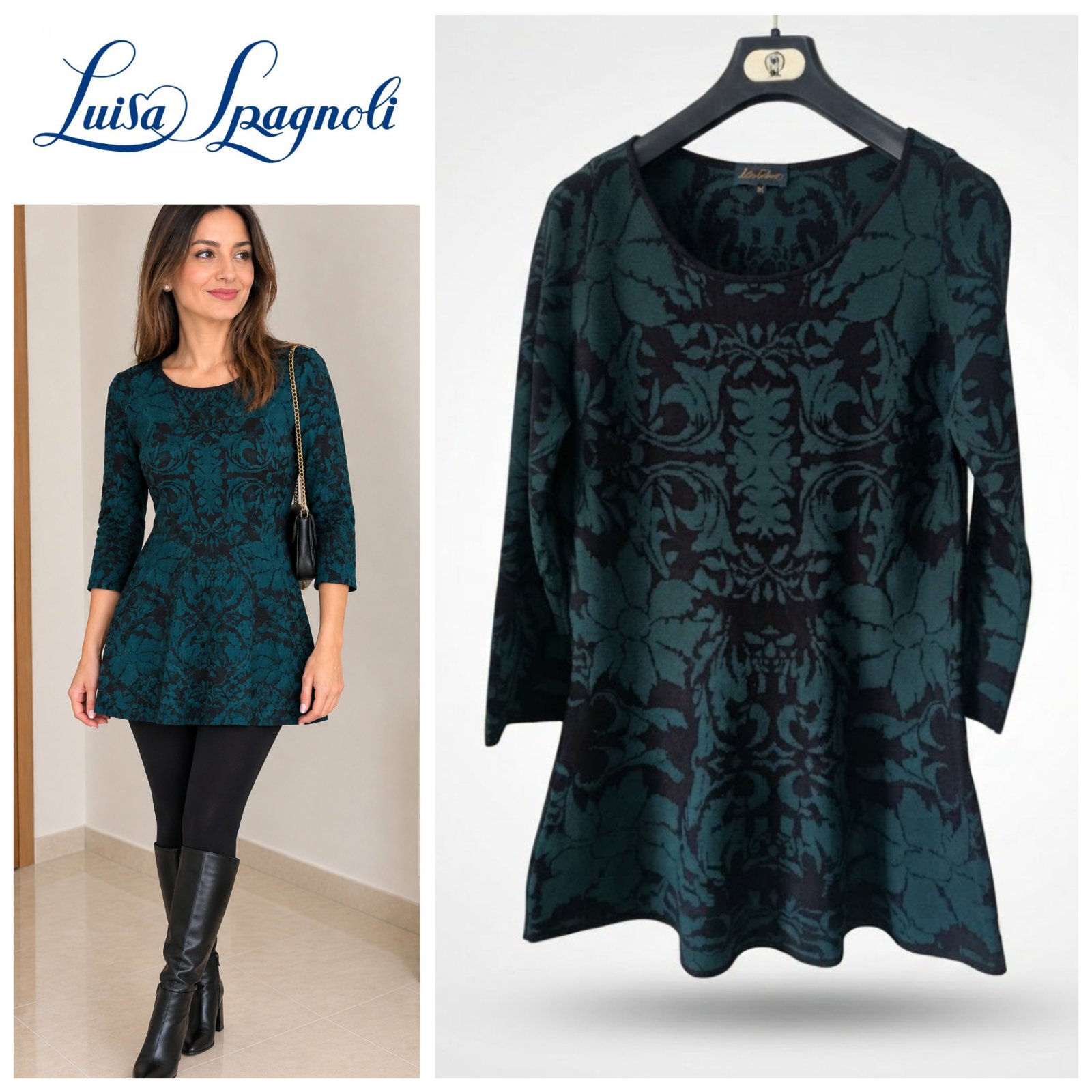 Pull robe luisa spagnoli T.m 