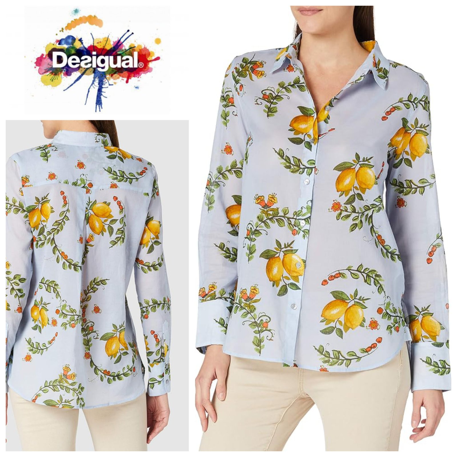 Chemise Desigual T.s 