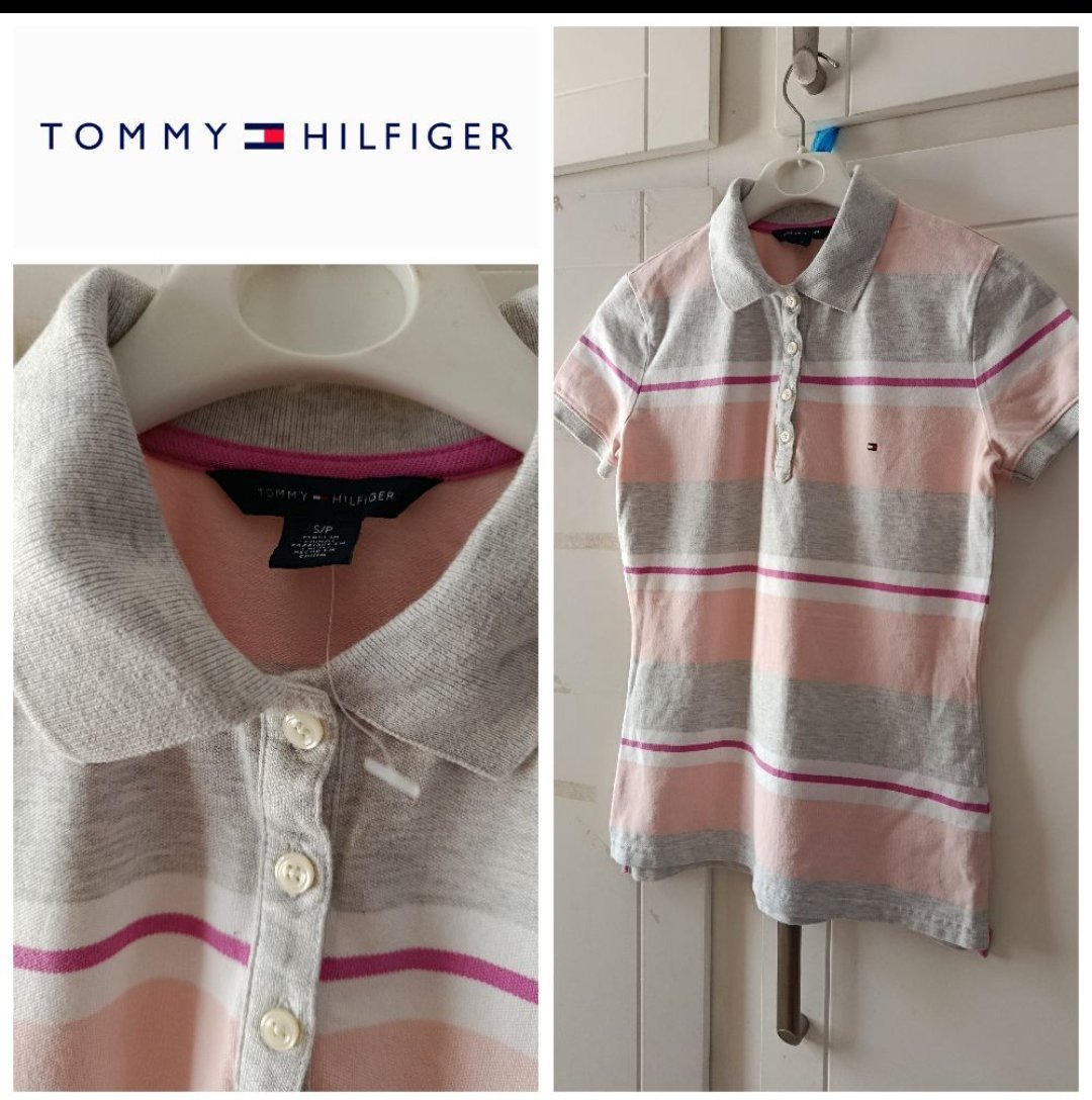 Polo à rayures Tommy neuf T.s