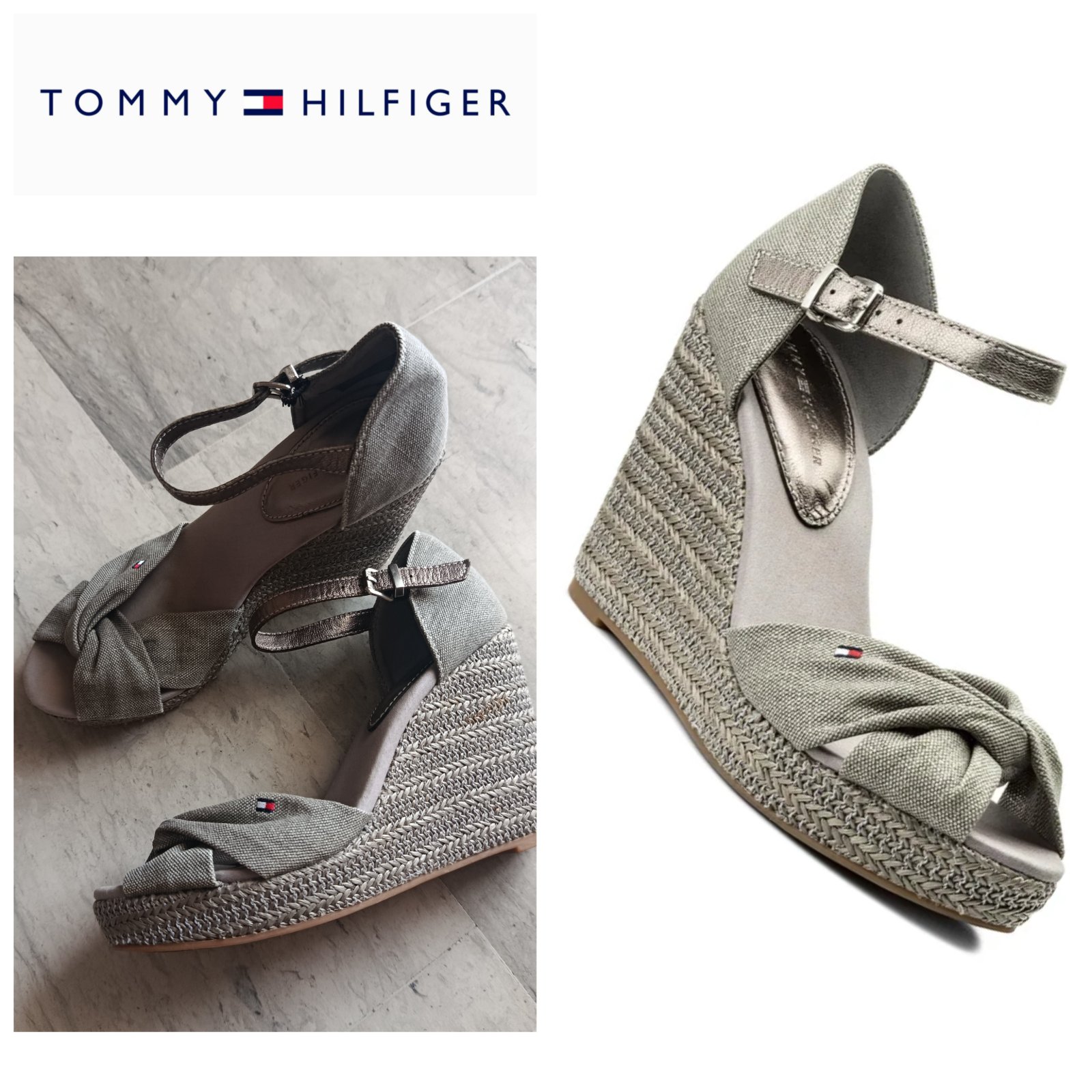 Des compensées Tommy Hilfiger P.38 