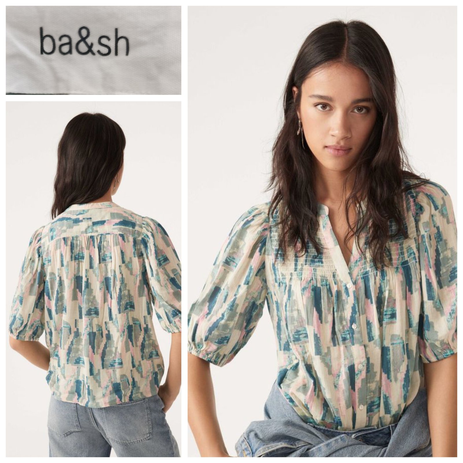 Chemise Ba&Sh T.xs/s/m 