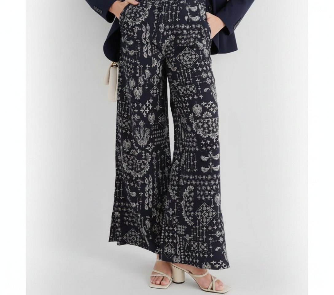 Pantalon large fluide T.L