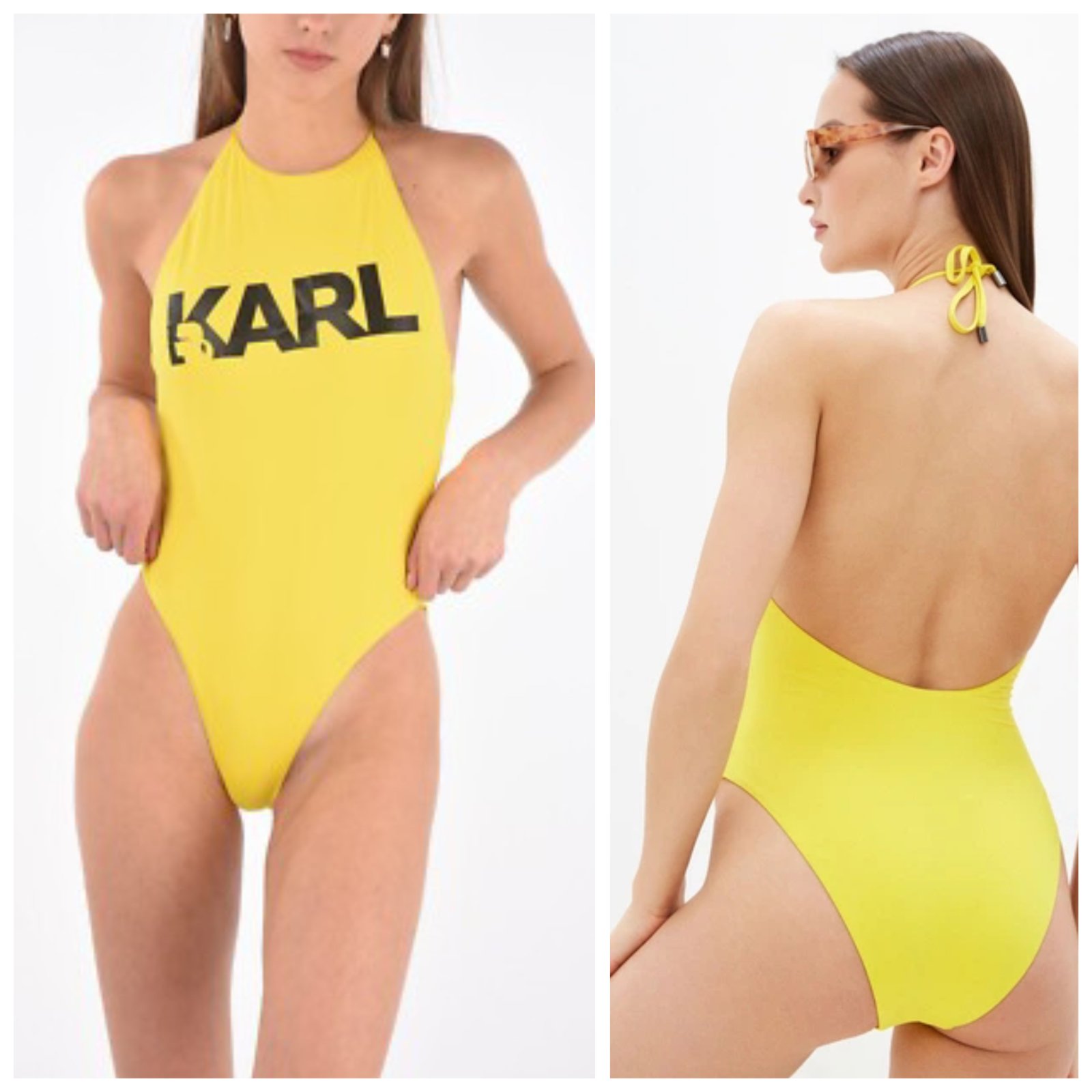 -20% code sifek20 Maillot Karl Lagerfeld jaune T.s/m