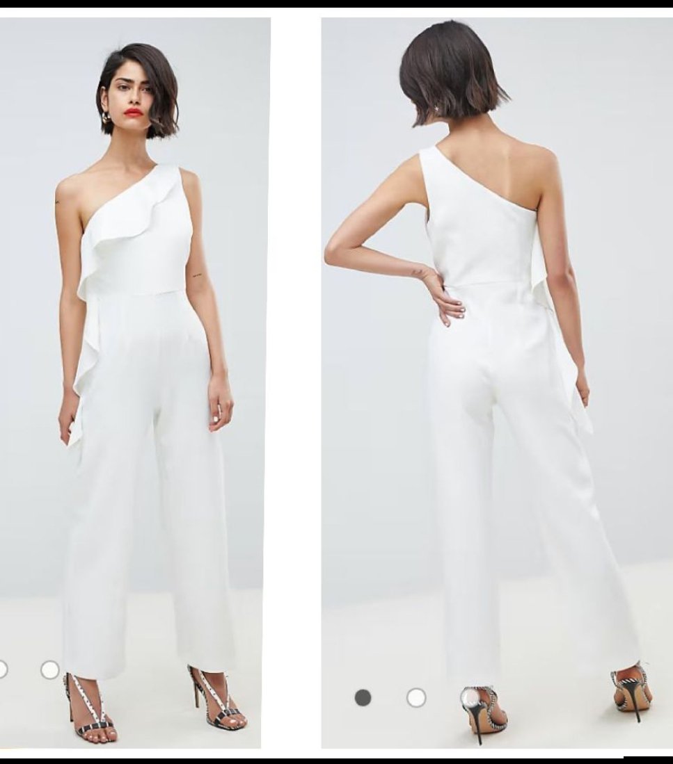 Code IMBACK -15% Combinaison blanche neuve chic T.m