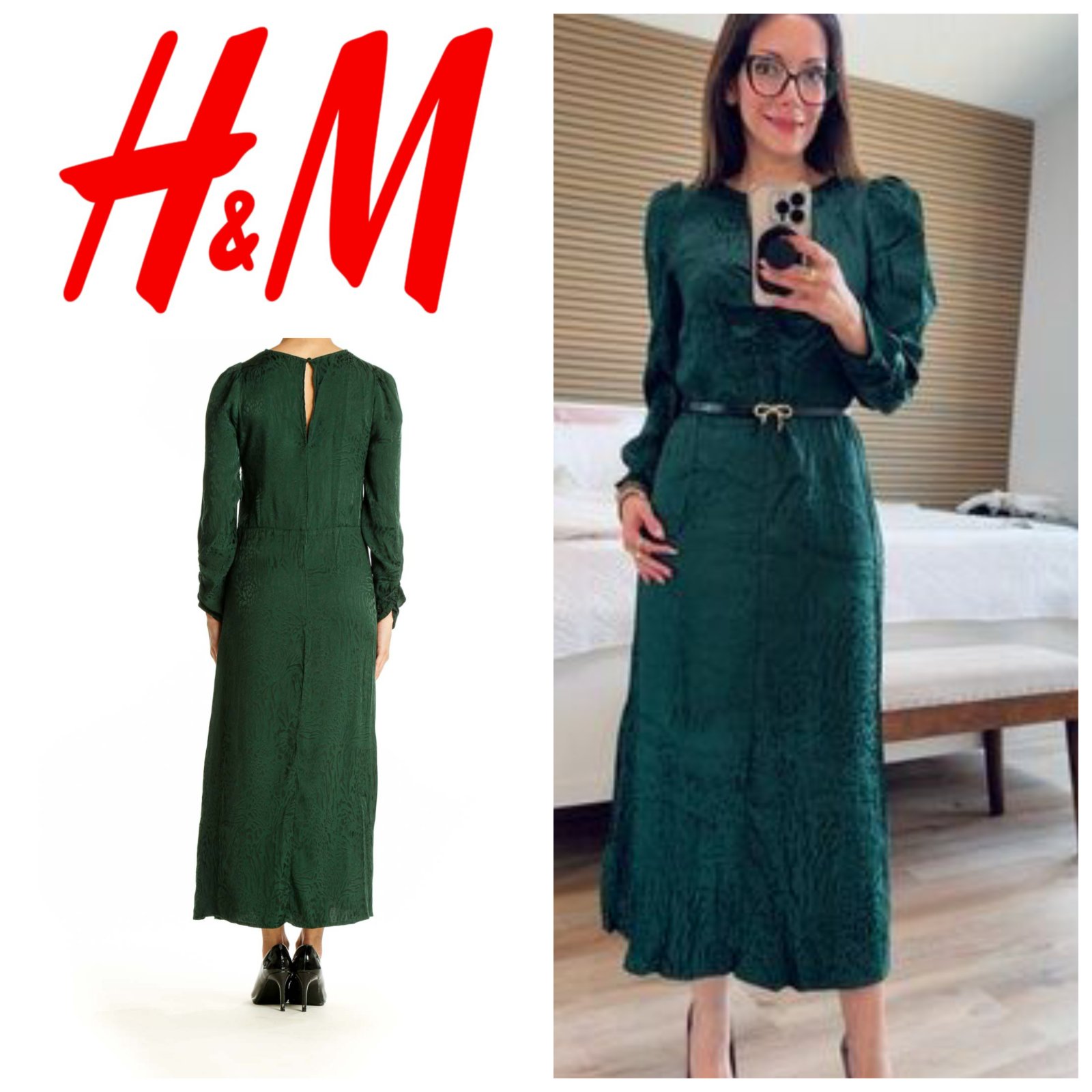 Robe H&m longue neuve T.m