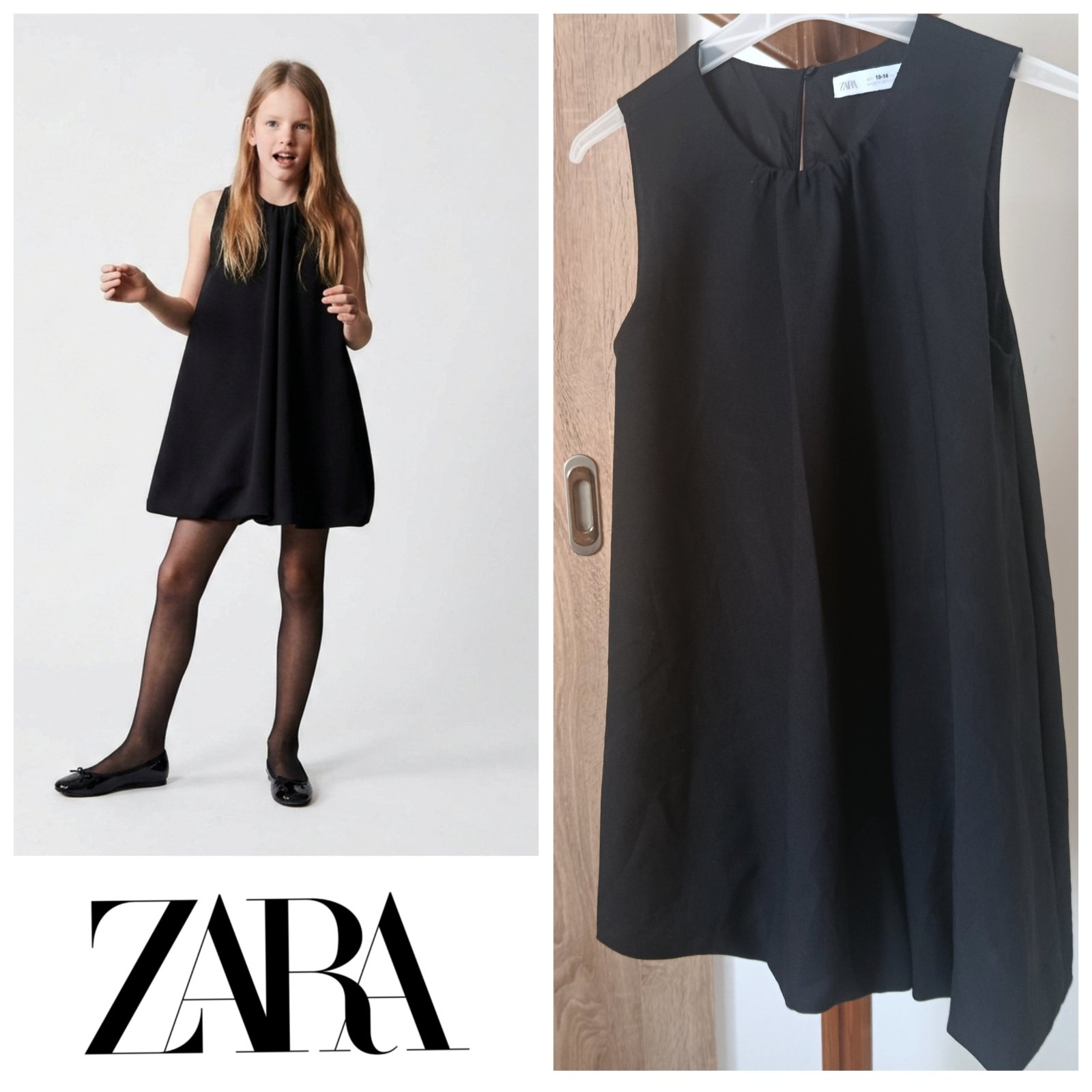 Petite robe ballon Zara 13-14 ans 