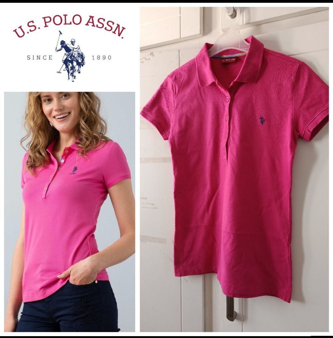 Polo Us rose T.s