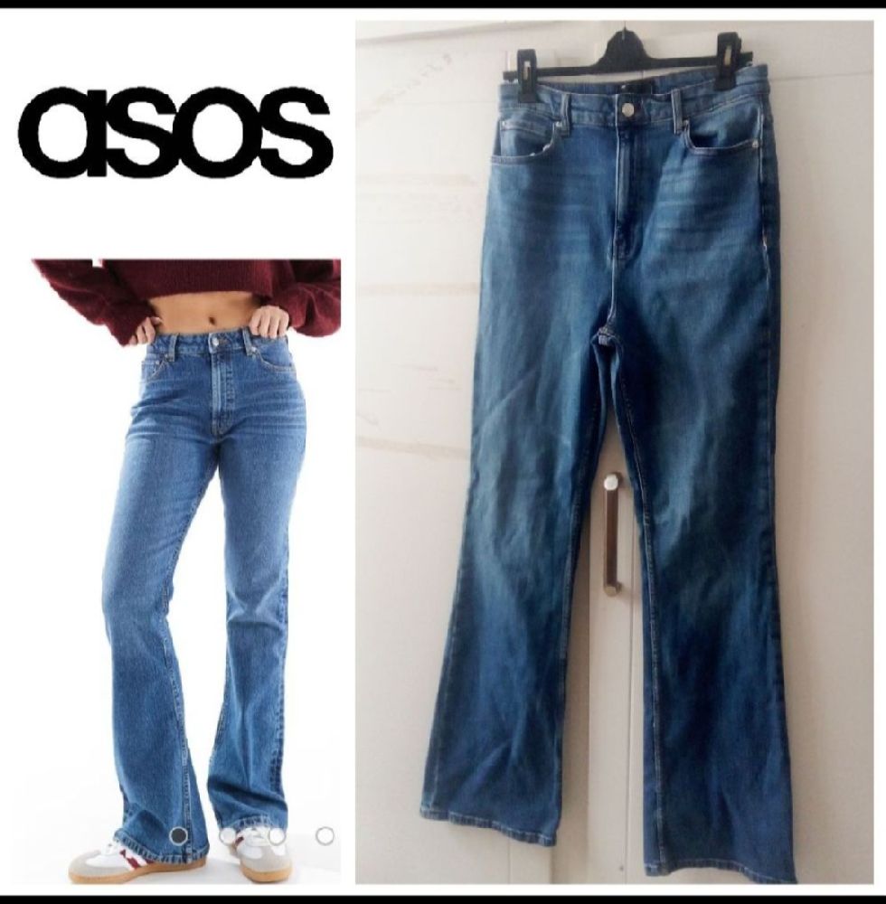 Jean taille haute long Asos T.L