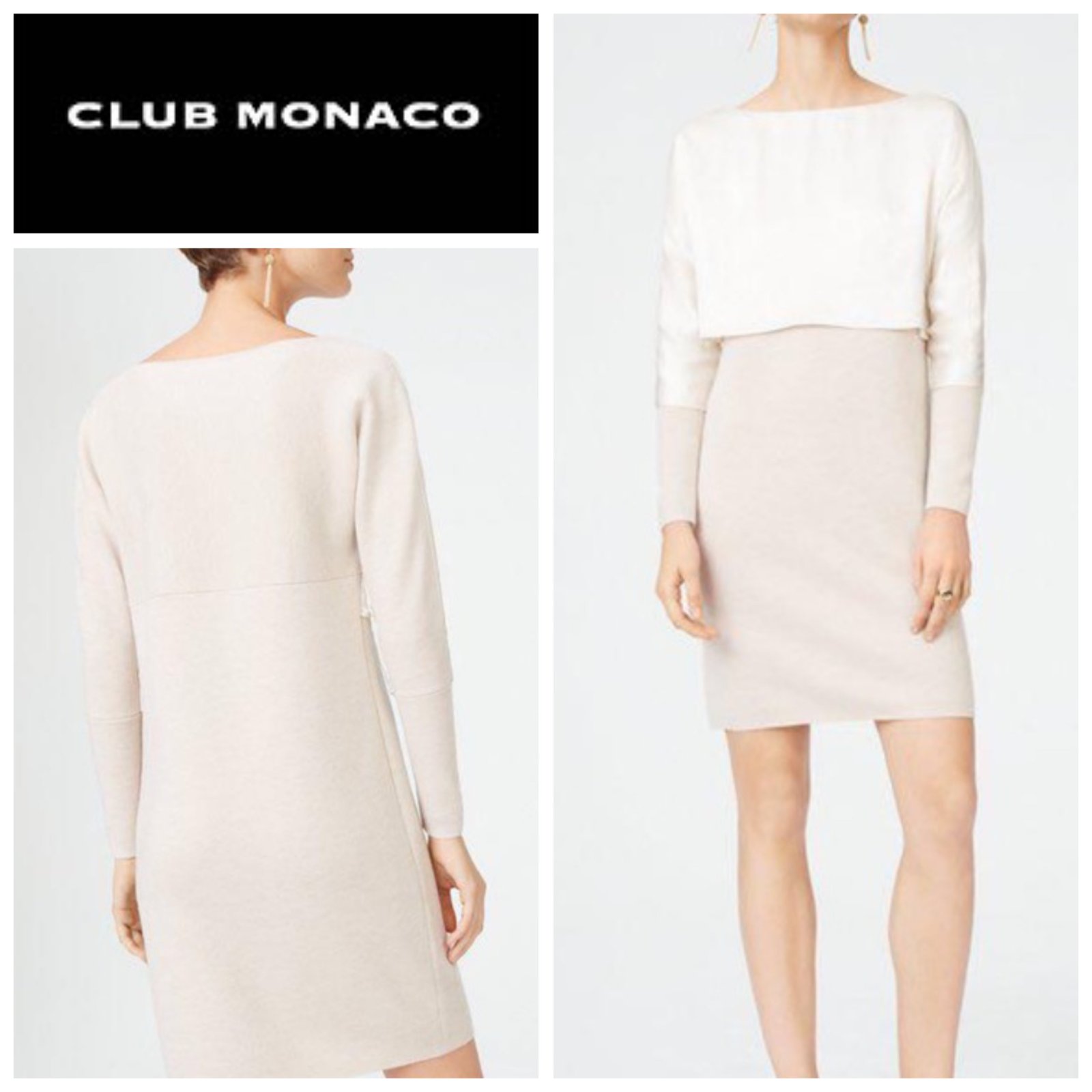  Robe club Monaco neuve 100% laine T.s 