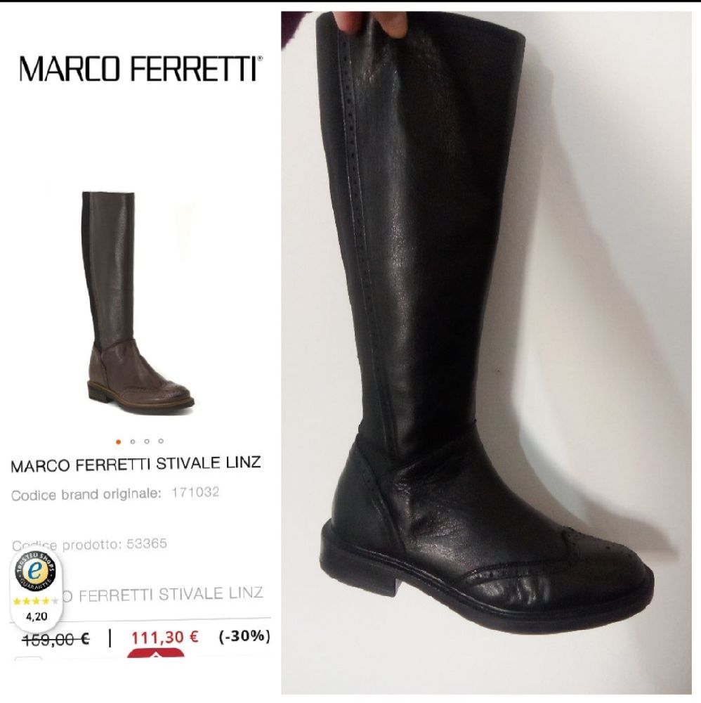 Bottes en cuir noir p.40