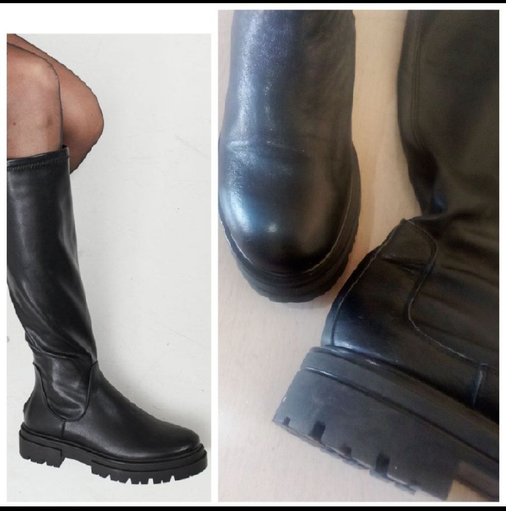 -15% code Sun_deals bottes noir 100% cuir p.40/41