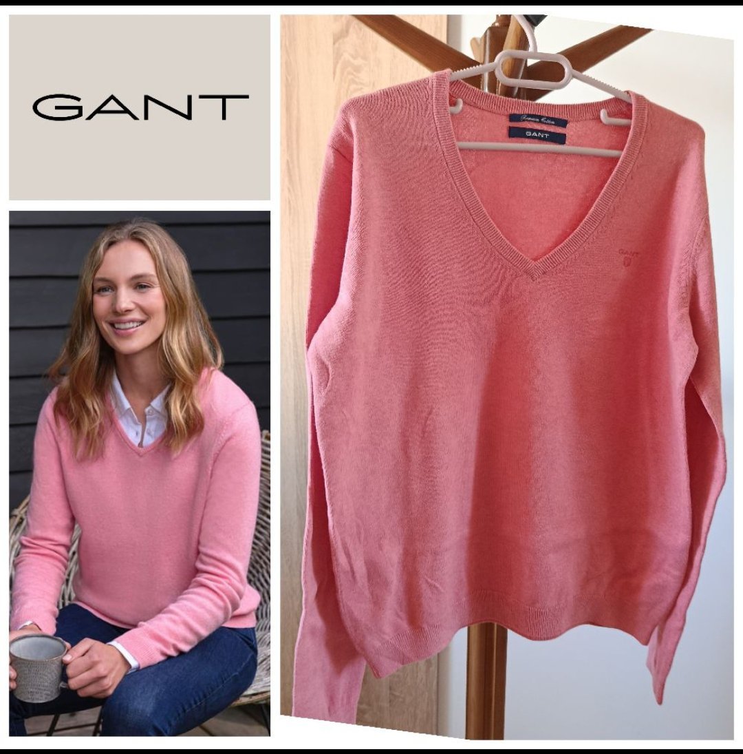 Pull basique col V Gant T.xL