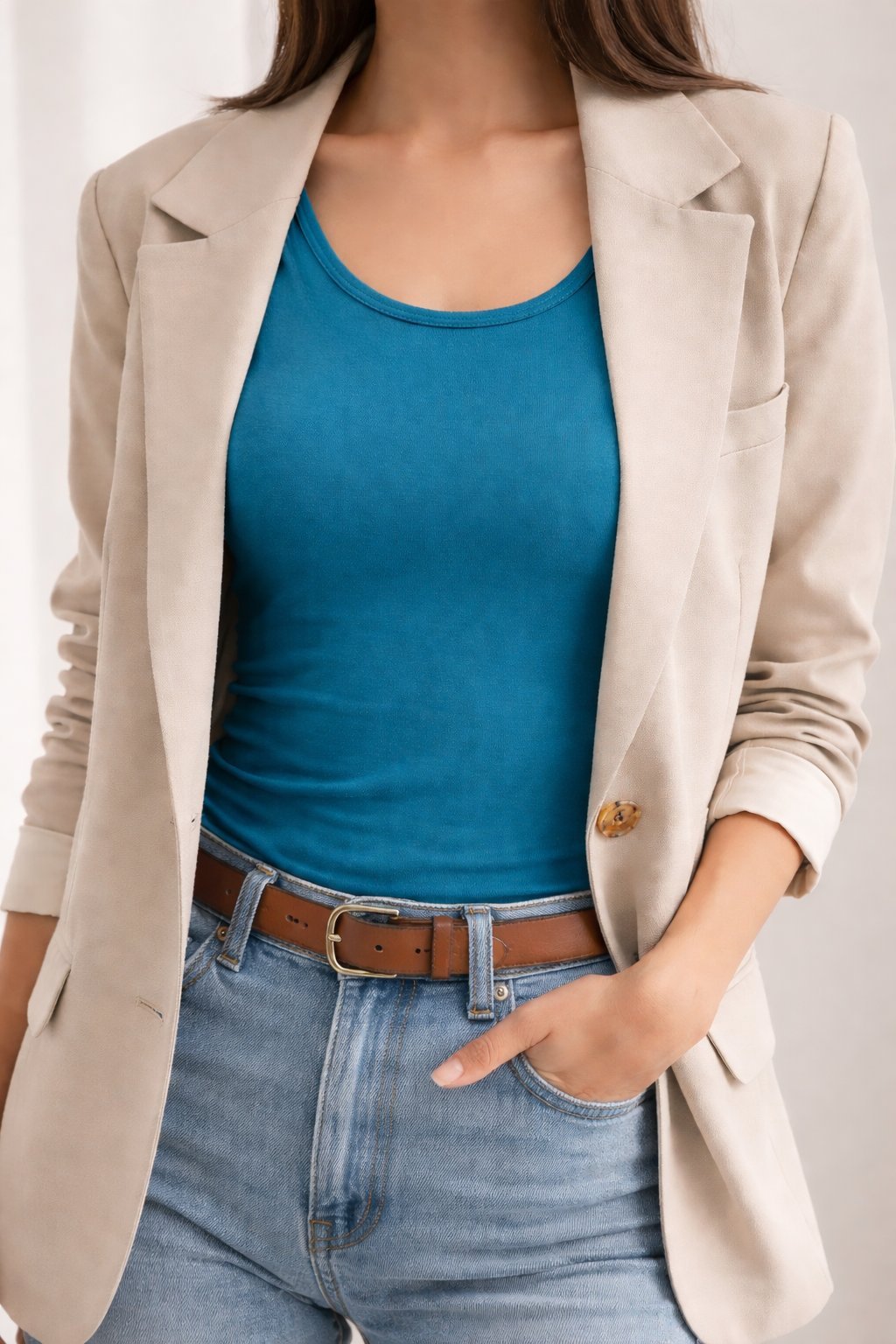 Sport et chic avec un effet légèrement brillant Tendance et importé 🇲🇫 