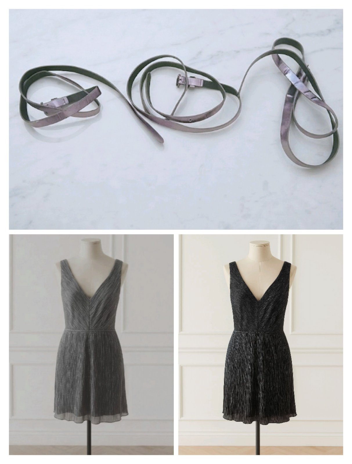 Ceinture fine importée 🇲🇫 offerte gratuitement avec ces robes 