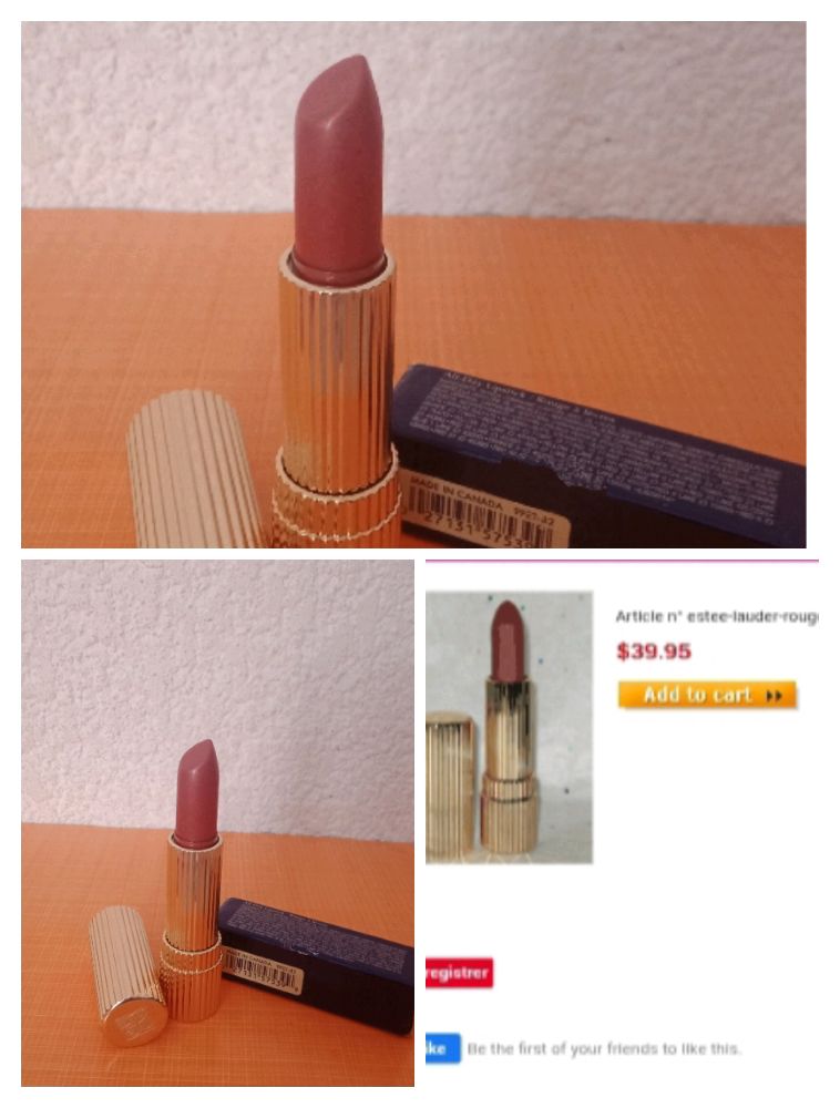 Rouge à lèvres Estée Lauder radiance importée 🇲🇫 authentique made in canada : offre valable jusqu'à fin avril 