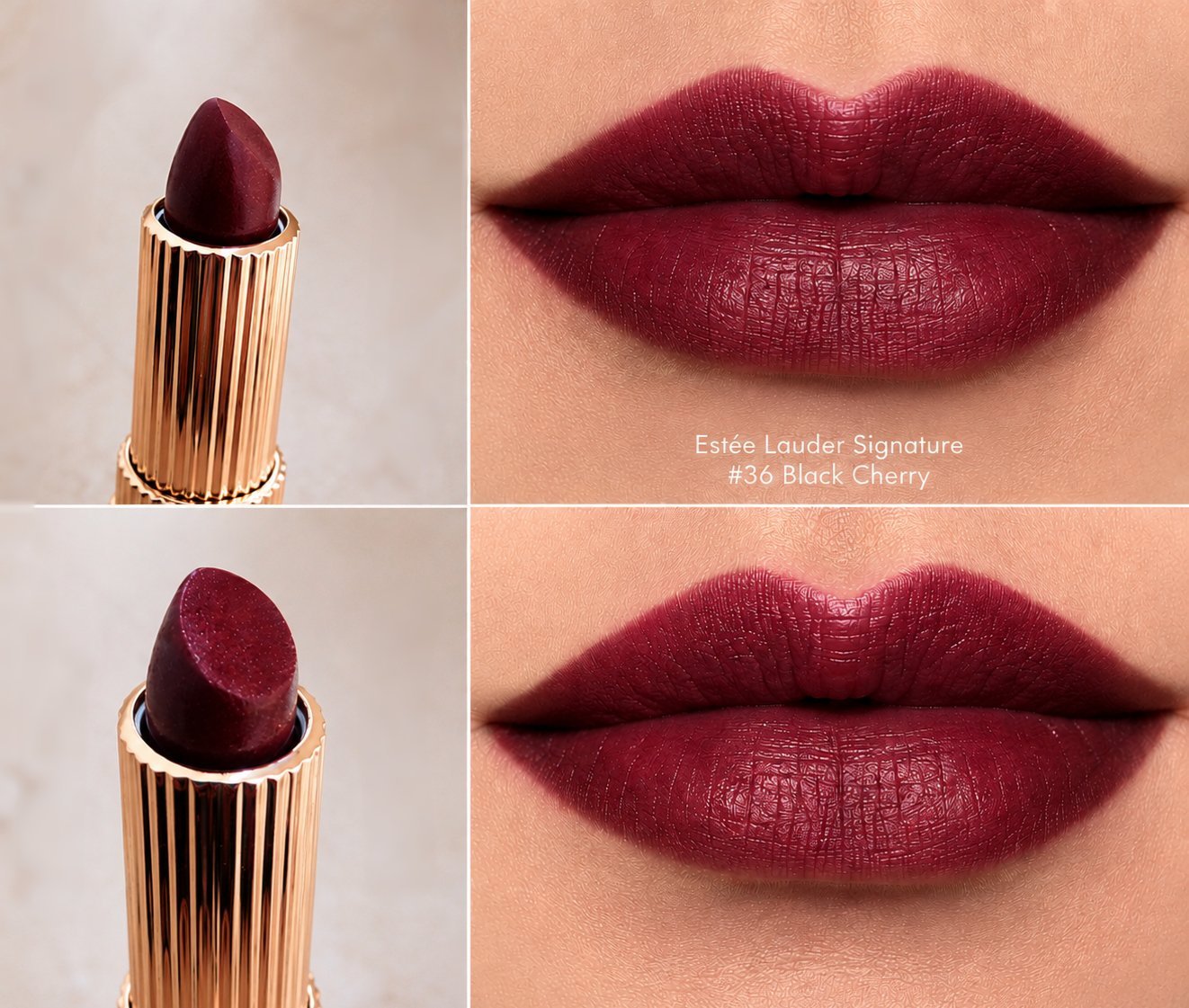 Le bordeaux chic qui donne un regard luxueux dès la première application 💄🍒 100% original 