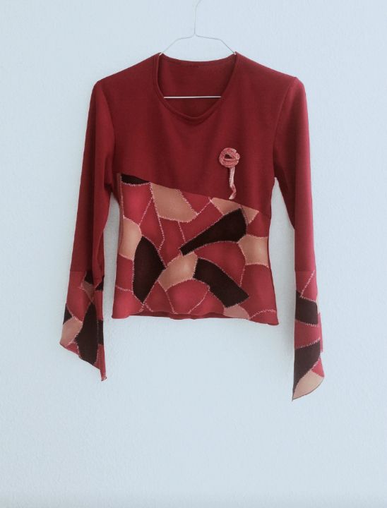 Body de couleur tendance burgundy