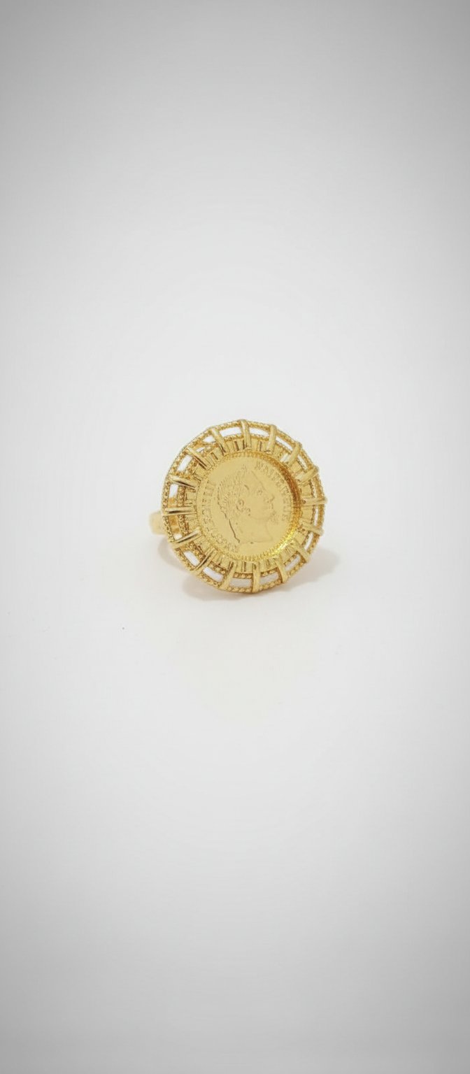 Bague lyra inoxydable 