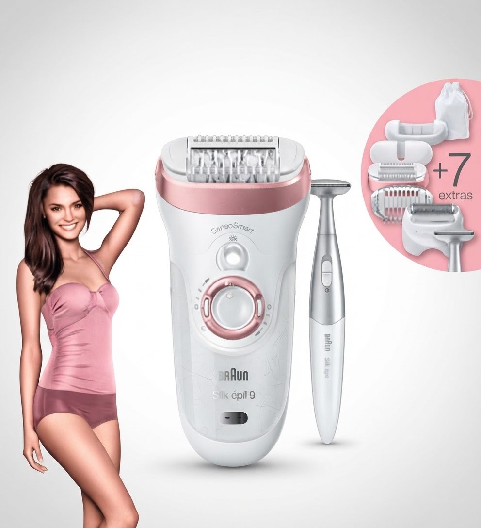 Épilateur Braun Silk-épil 9