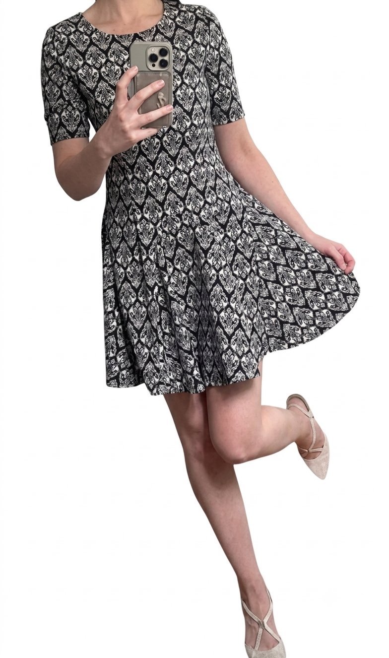 Robe H&M motif géometrique