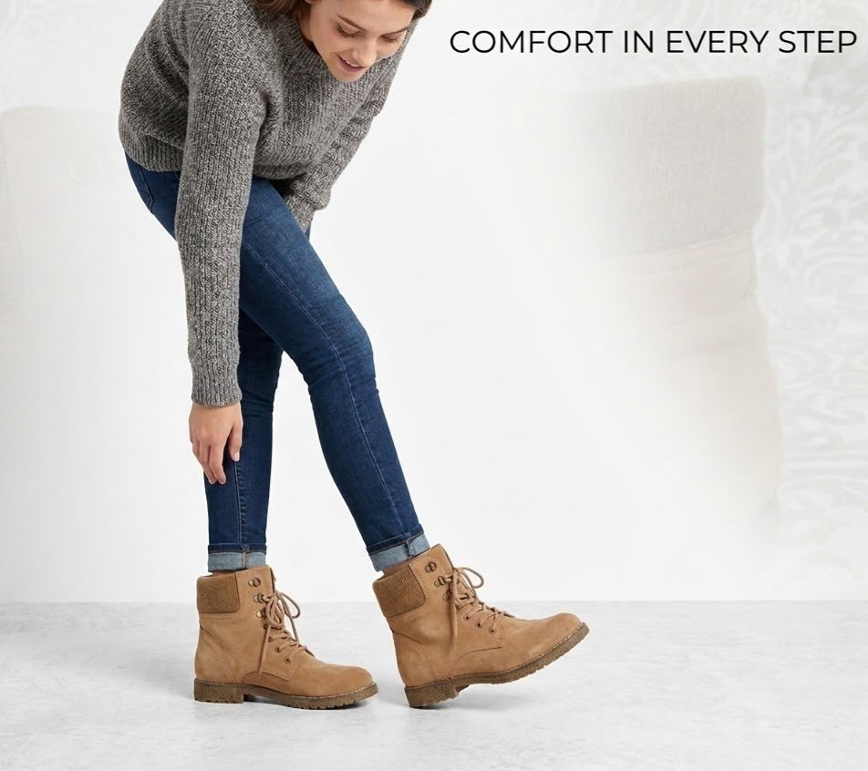Bottines Hiver Bama Schuhe en Daim Camel