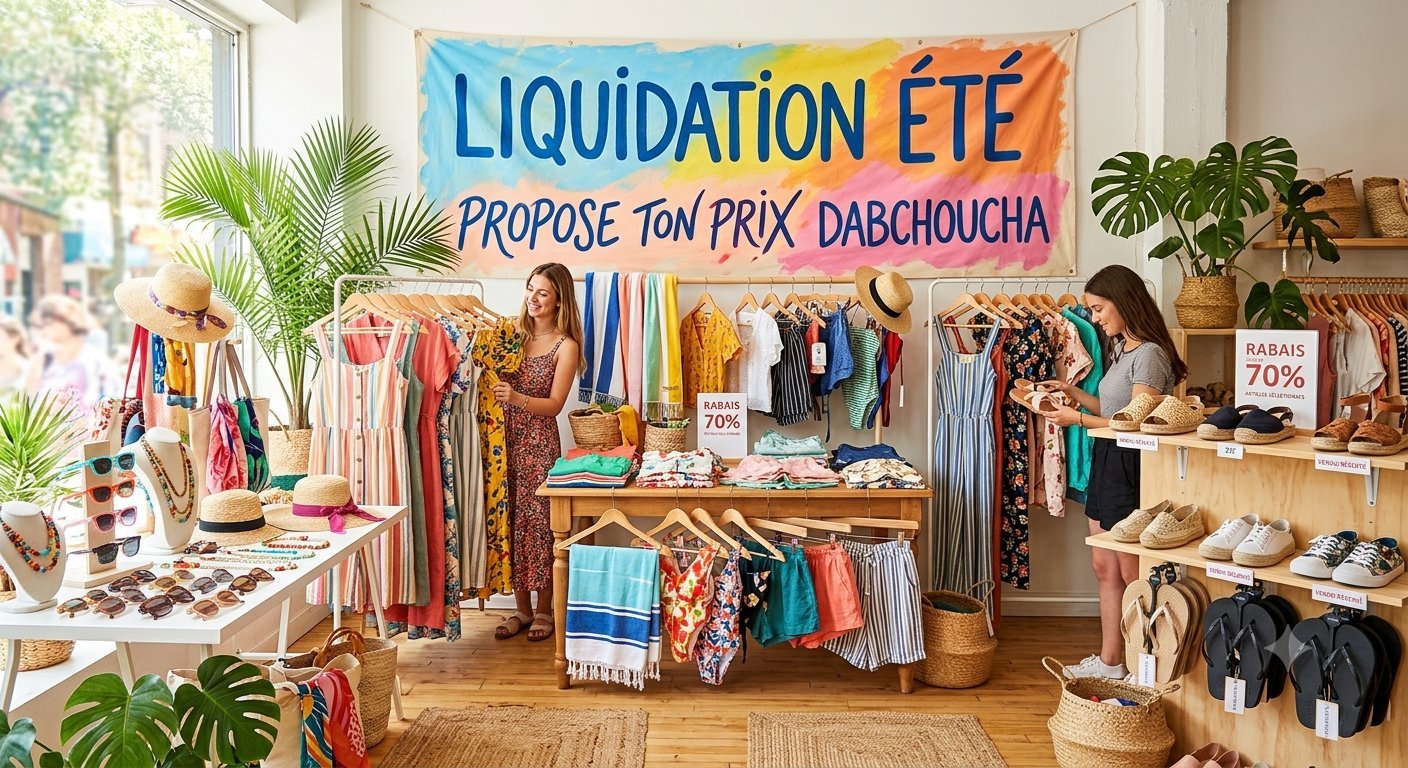  LIQUIDATION ÉTÉ  ! 🔥