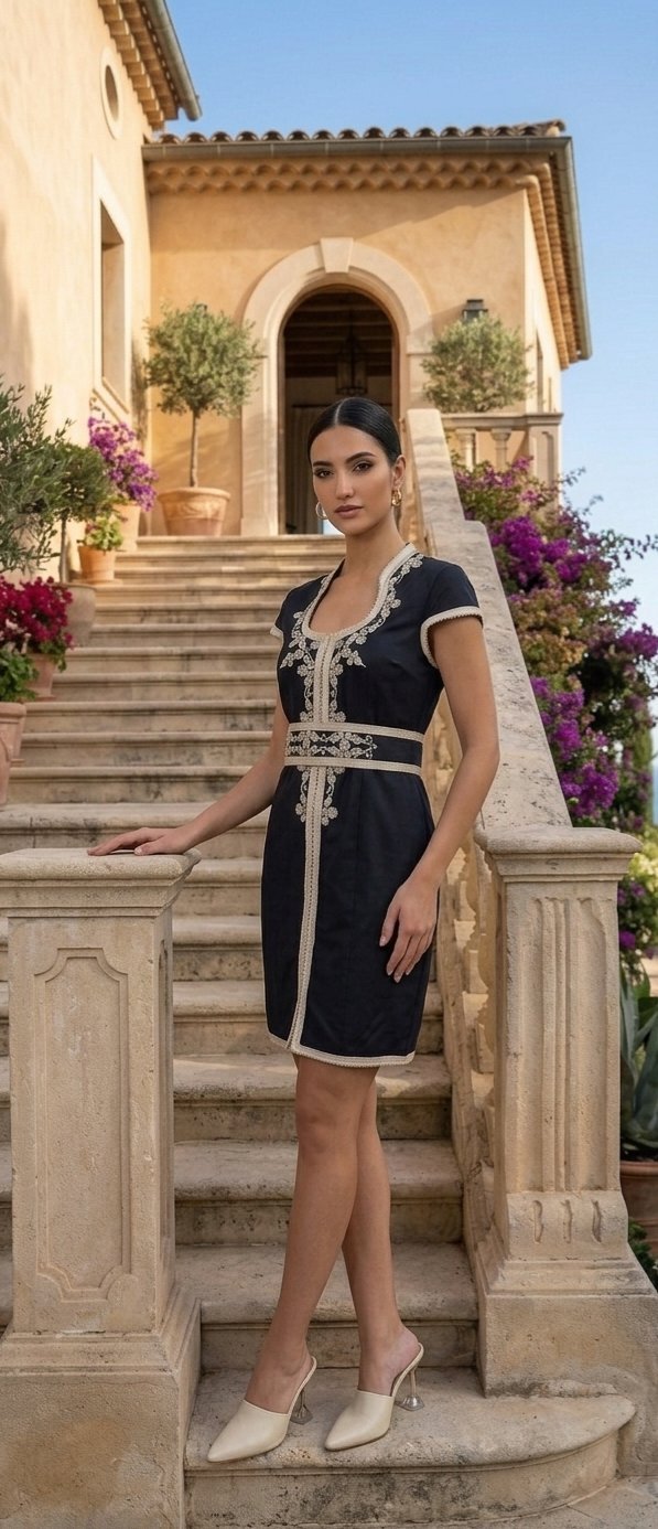 Robe élégante Style Traditionnel