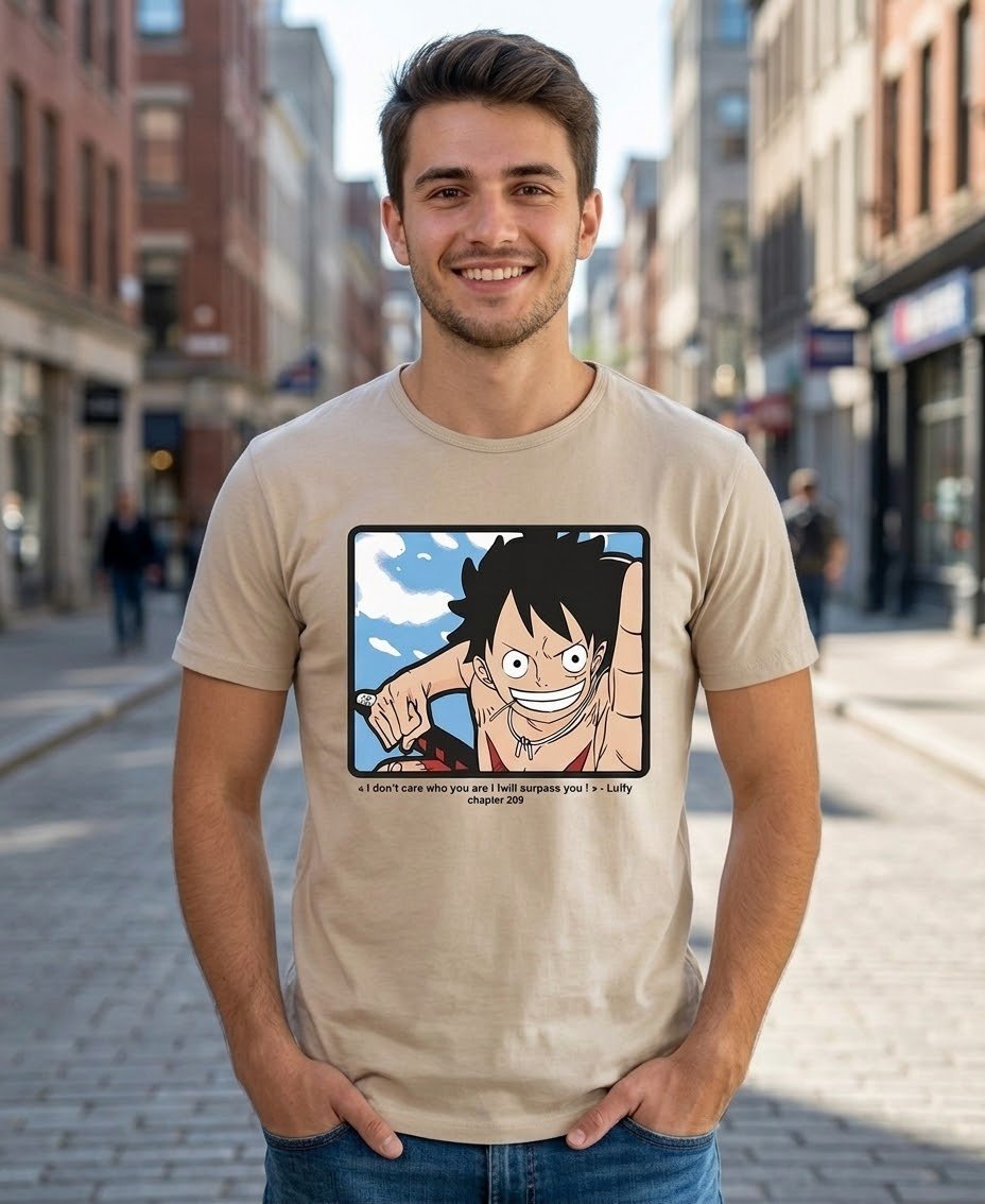 Shirt graphique One Piece - Luffy (« Chapter 209 »)